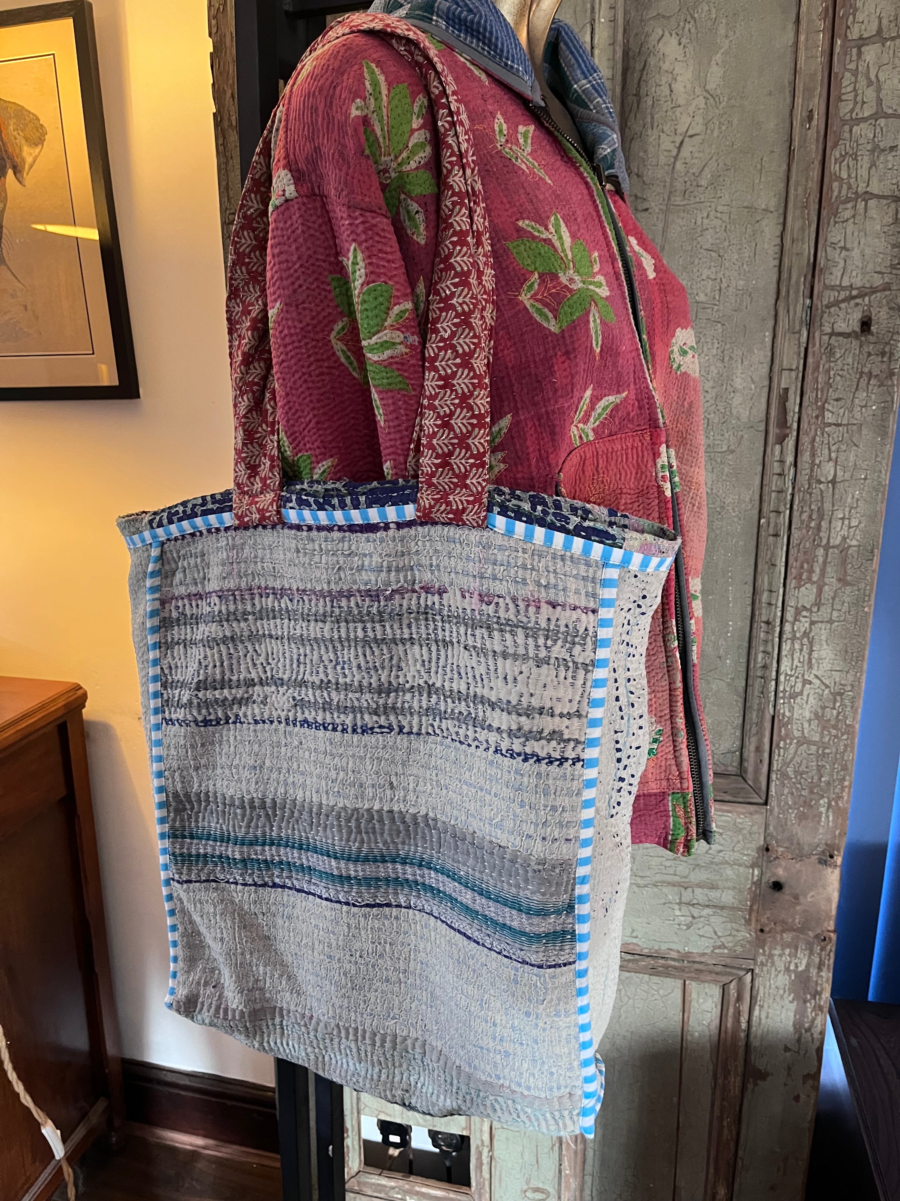 Kantha Tote Bag