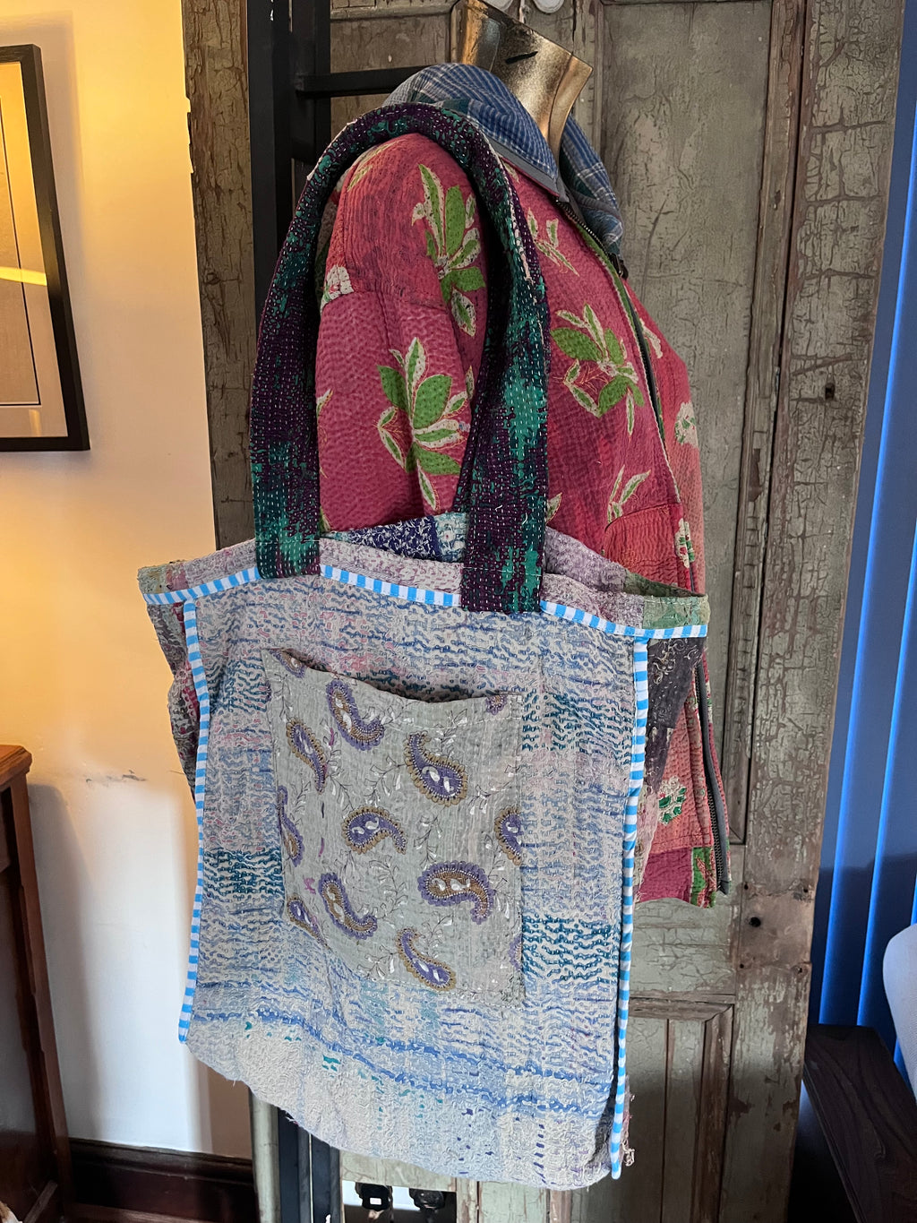 Kantha Tote Bag