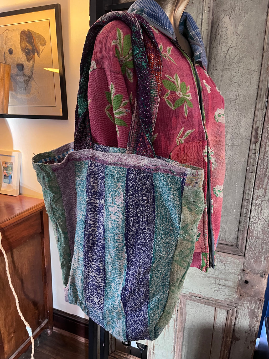 Kantha Tote Bag