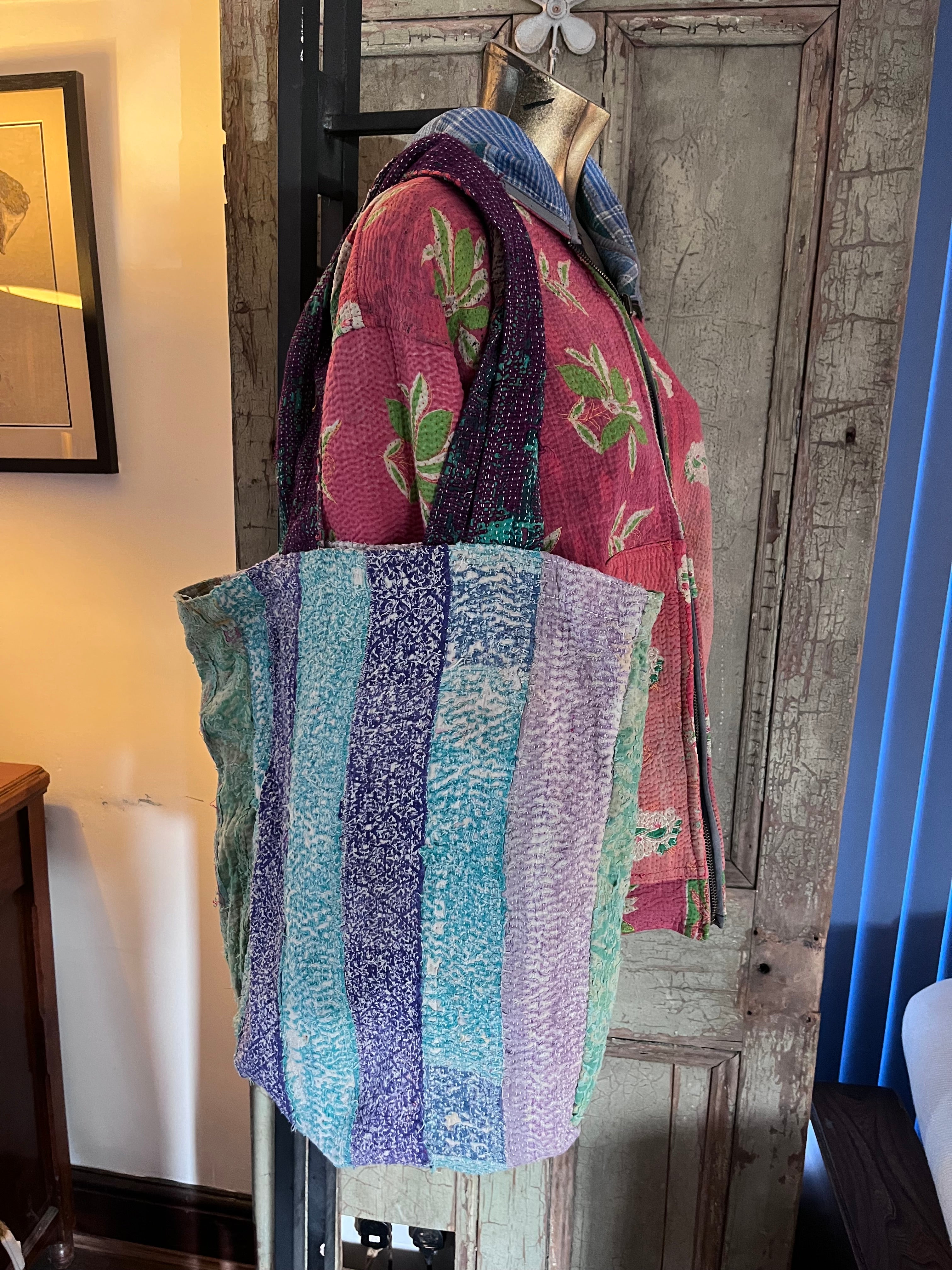 Kantha Tote Bag