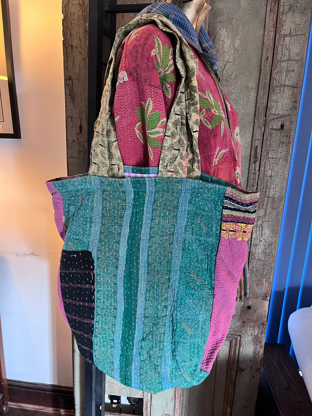 Kantha Tote Bag