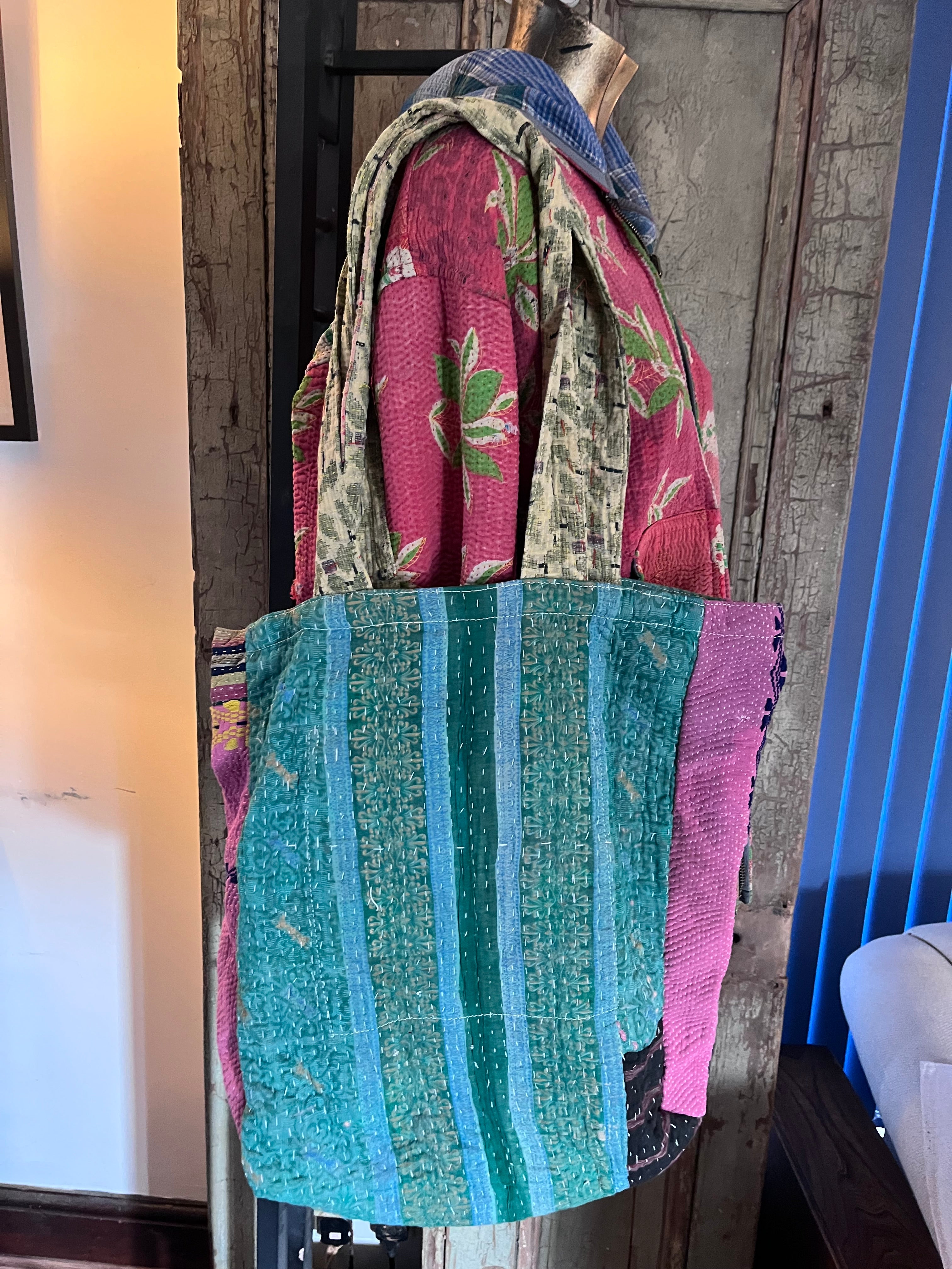 Kantha Tote Bag