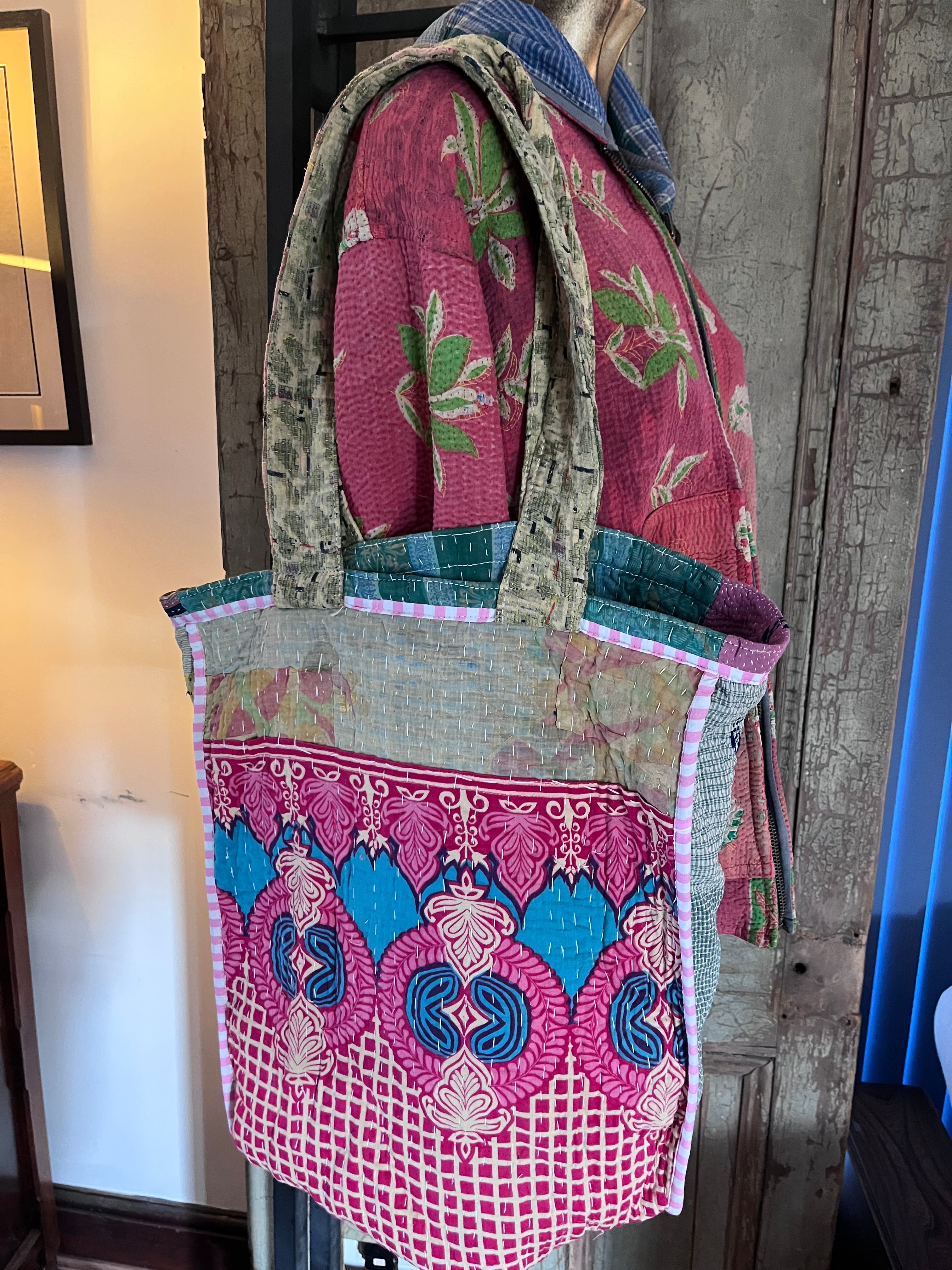 Kantha Tote Bag
