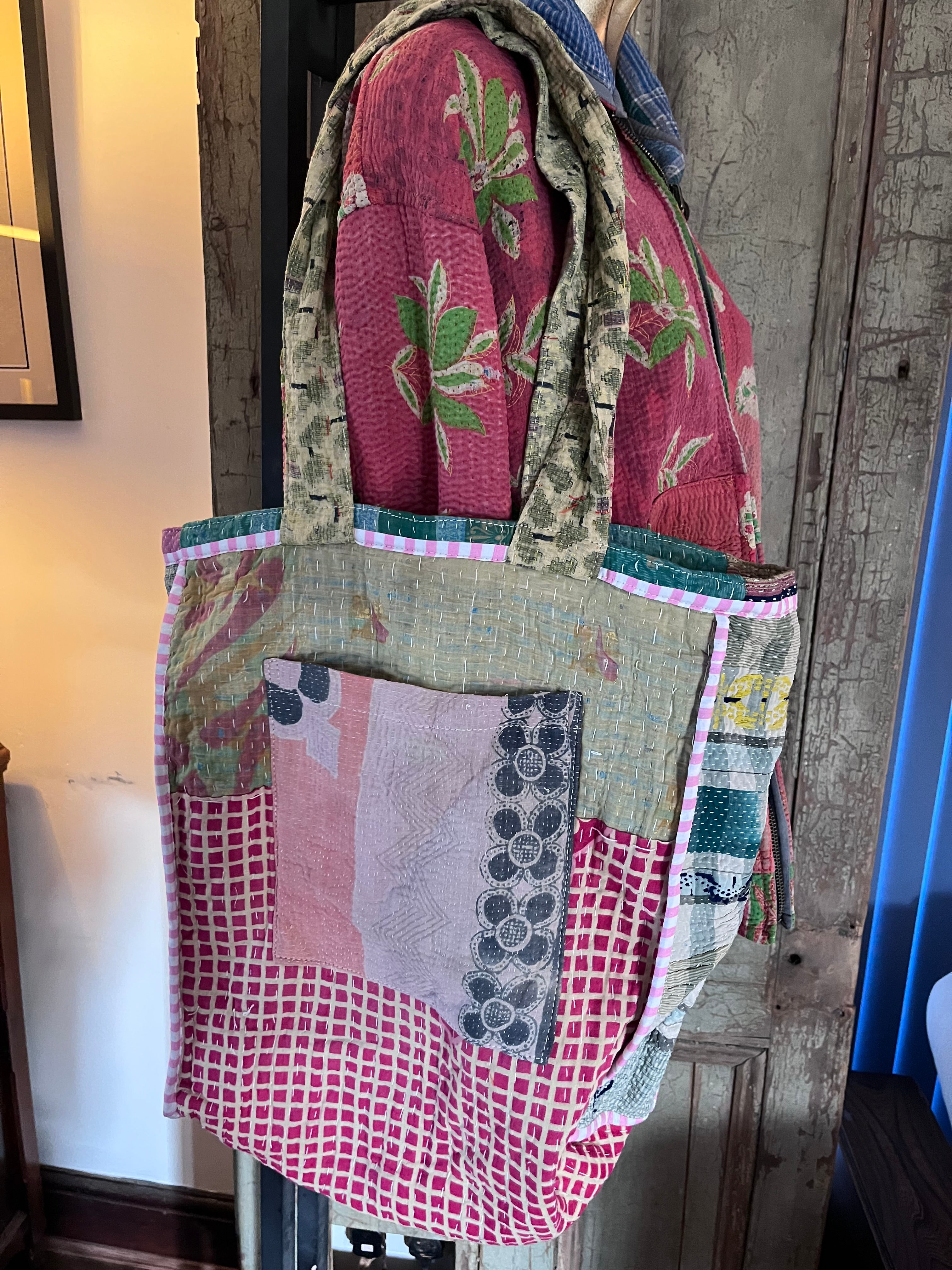 Kantha Tote Bag