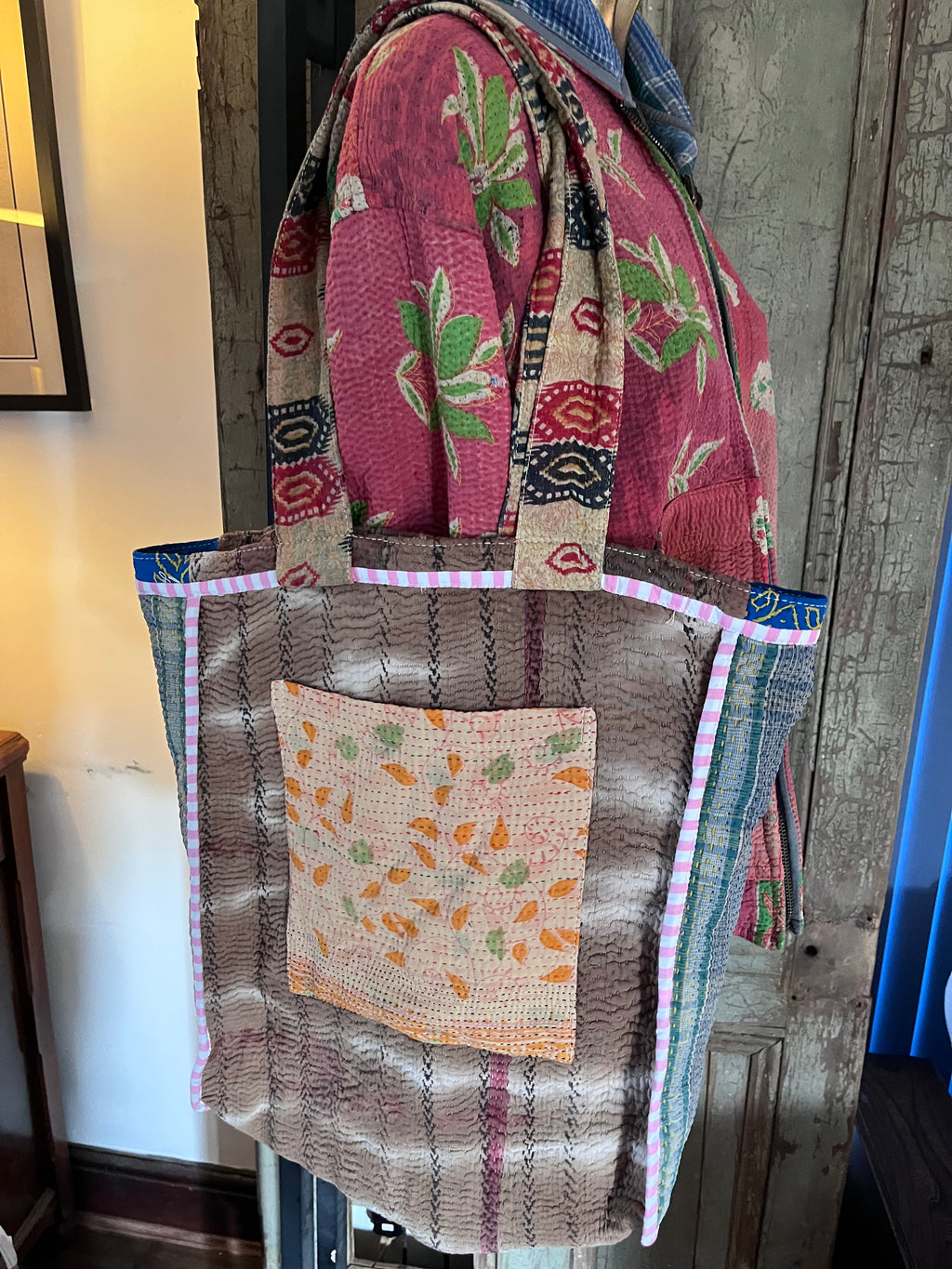 Kantha Tote Bag