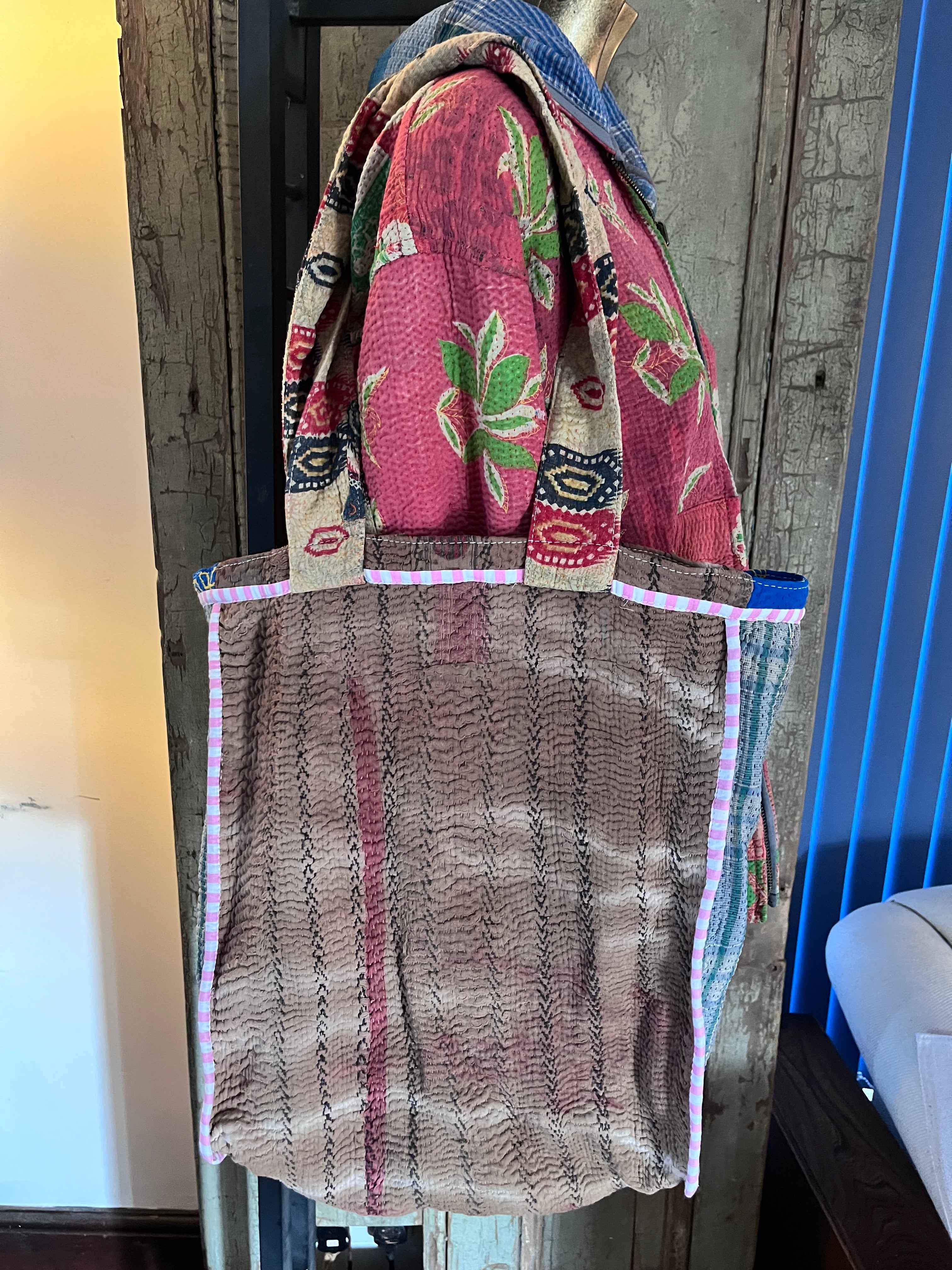 Kantha Tote Bag