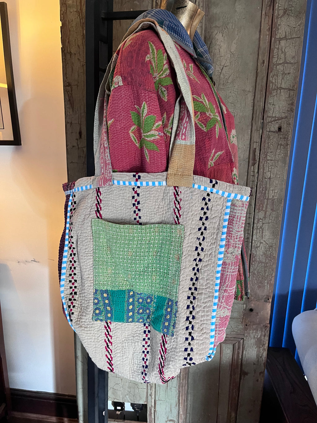 Kantha Tote Bag