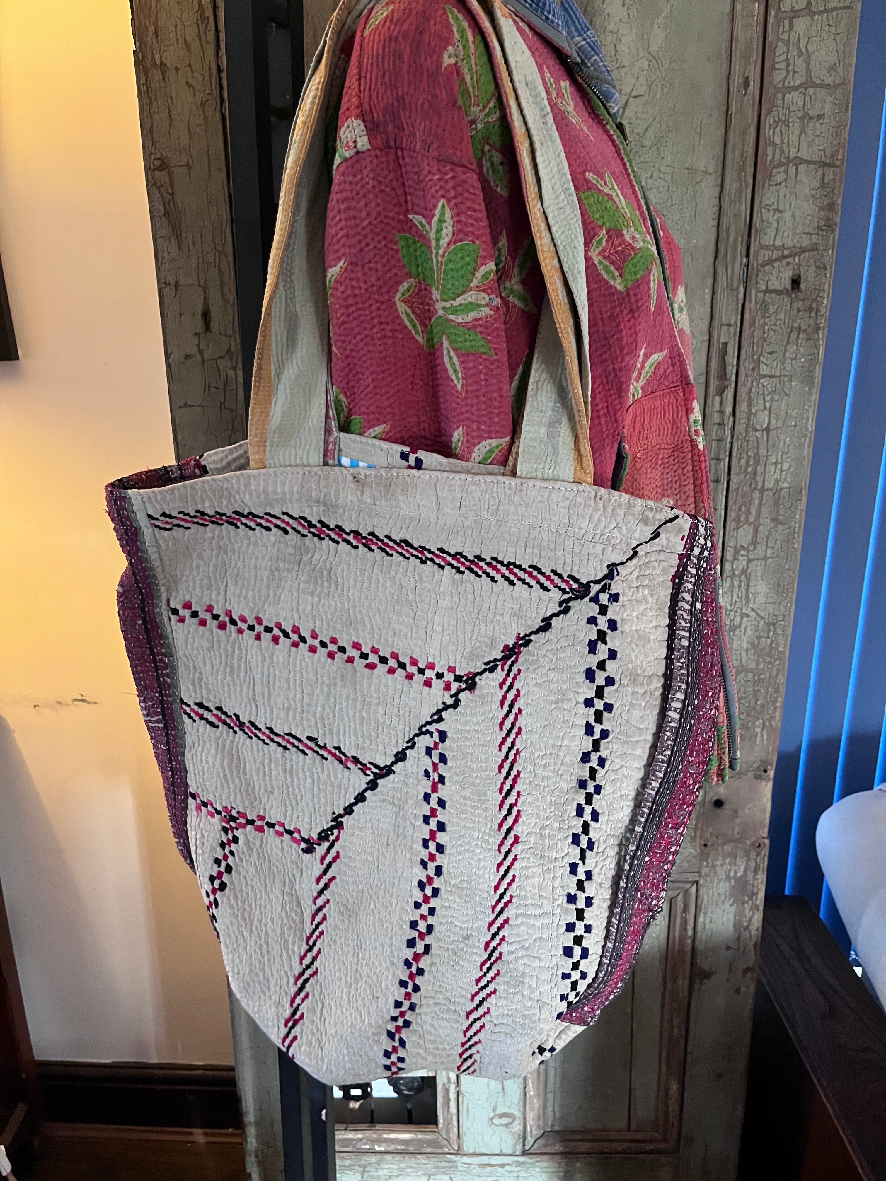 Kantha Tote Bag