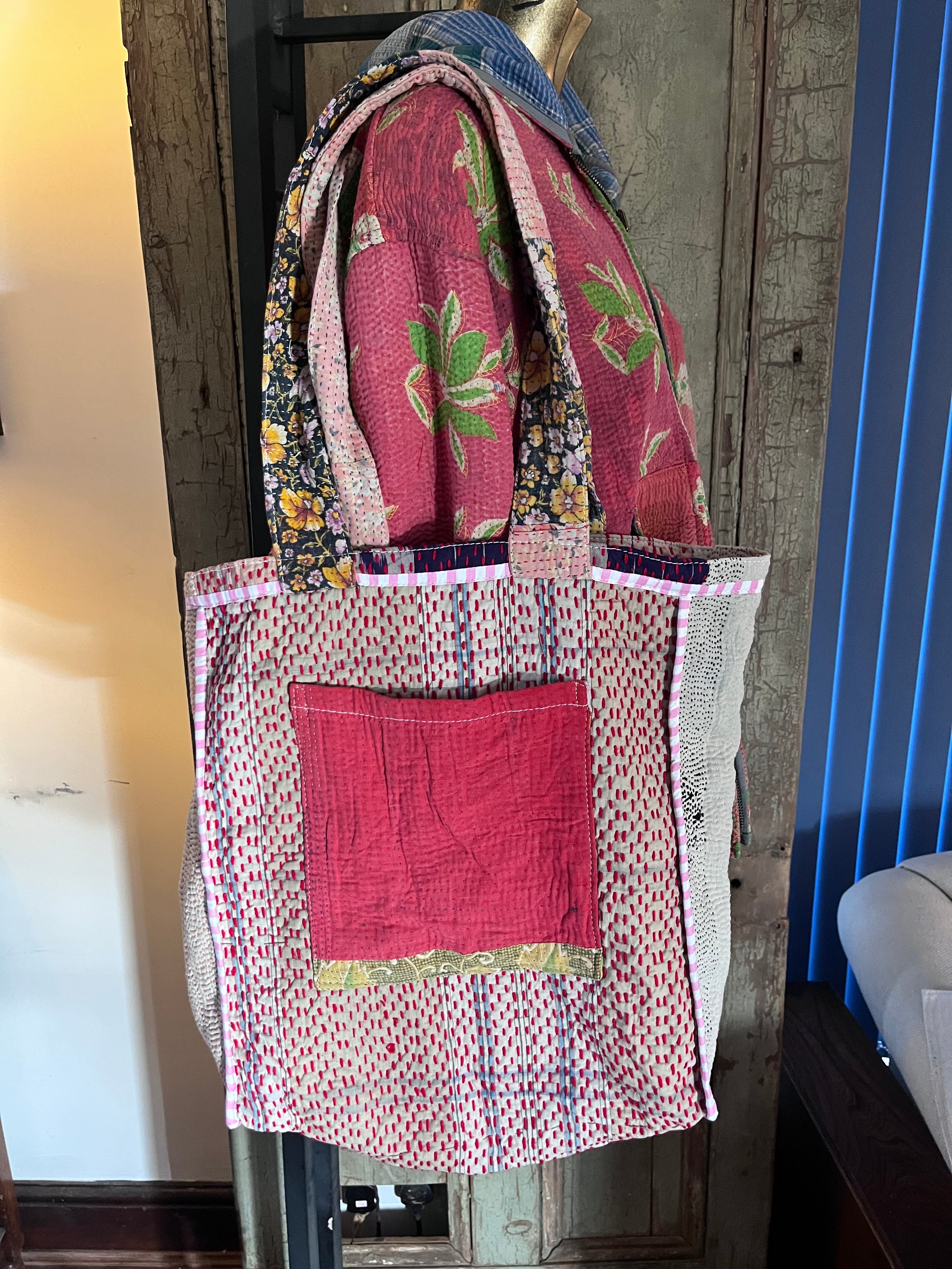 Kantha Tote Bag