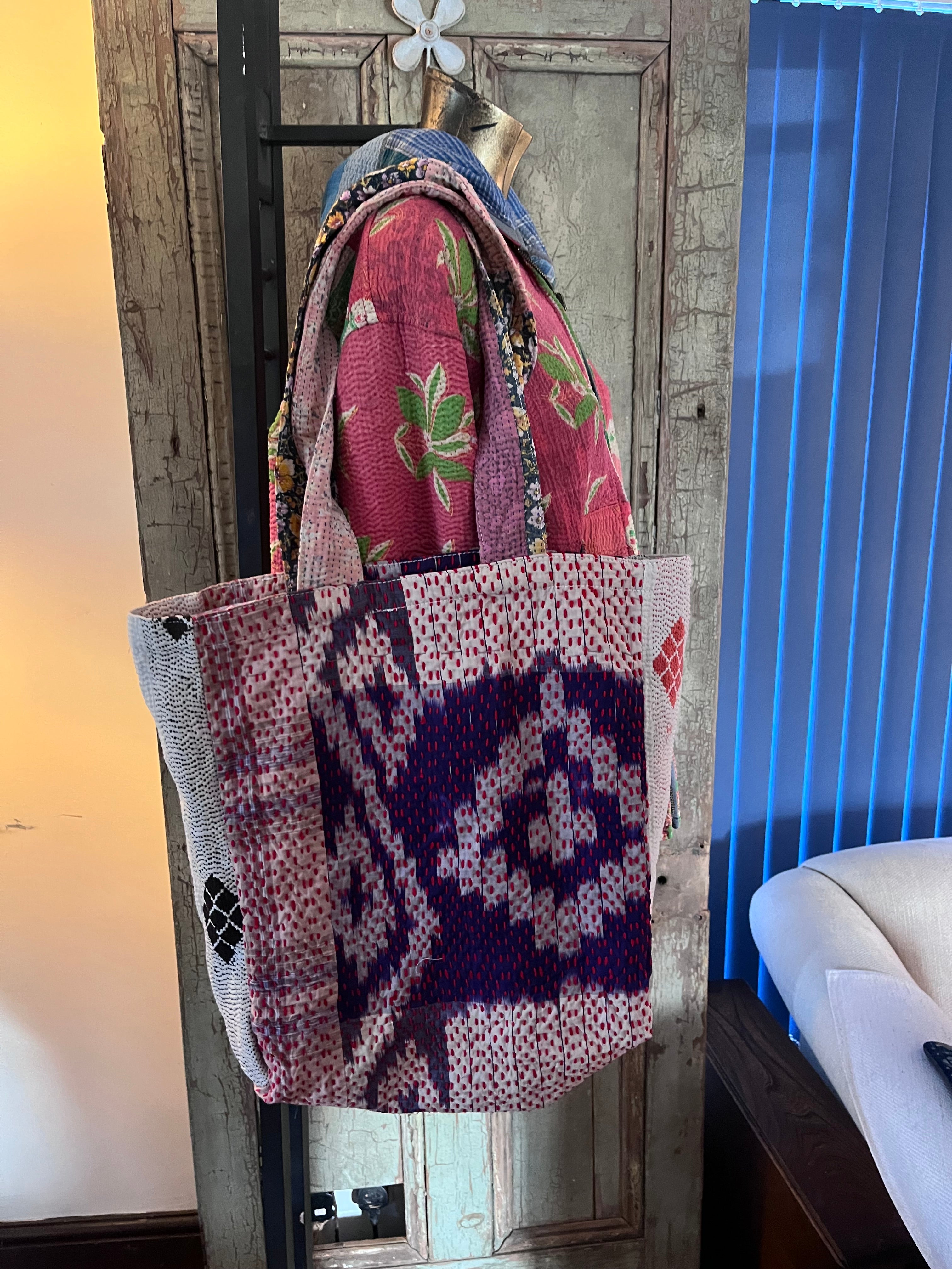 Kantha Tote Bag