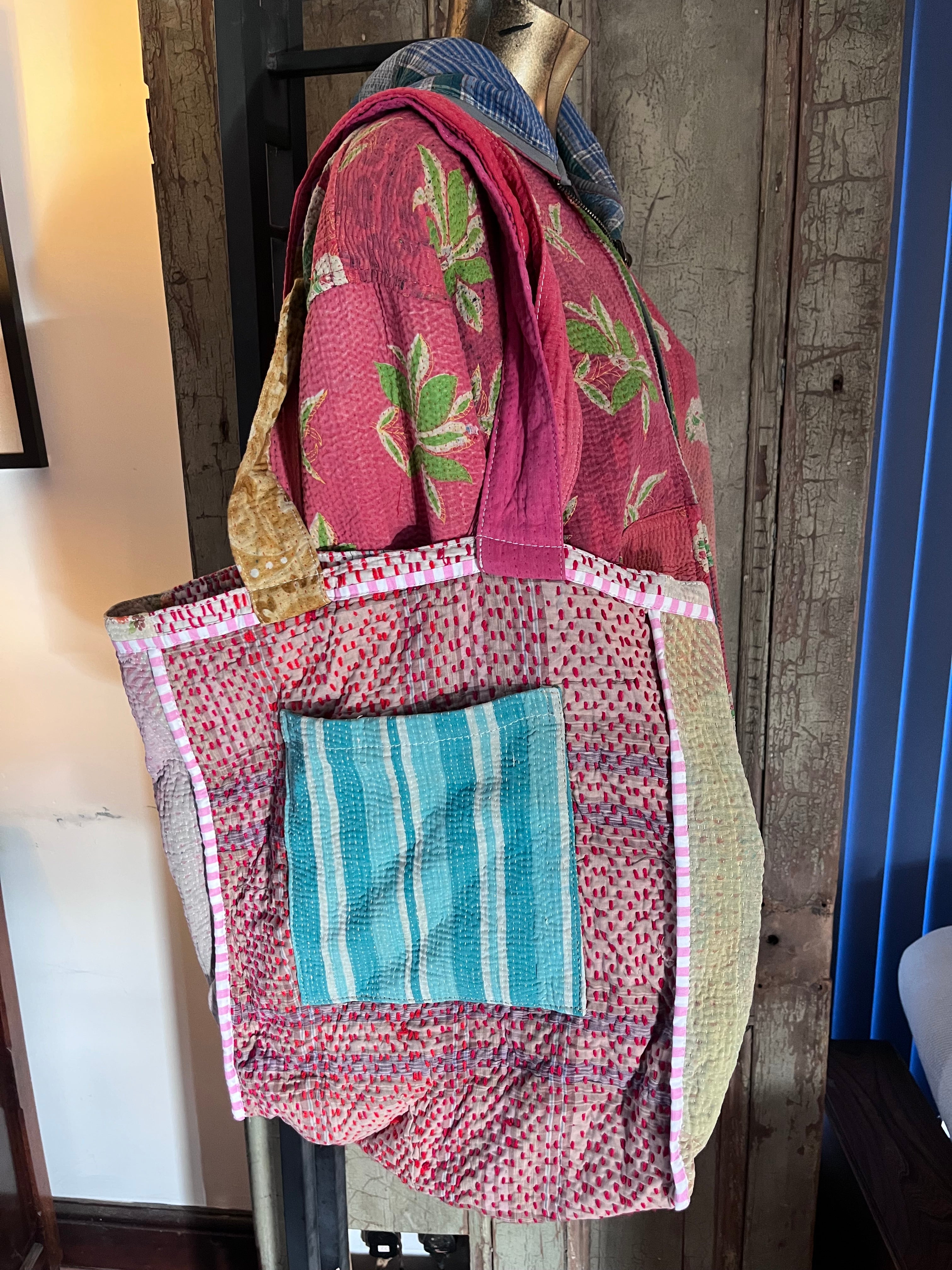 Kantha Tote Bag