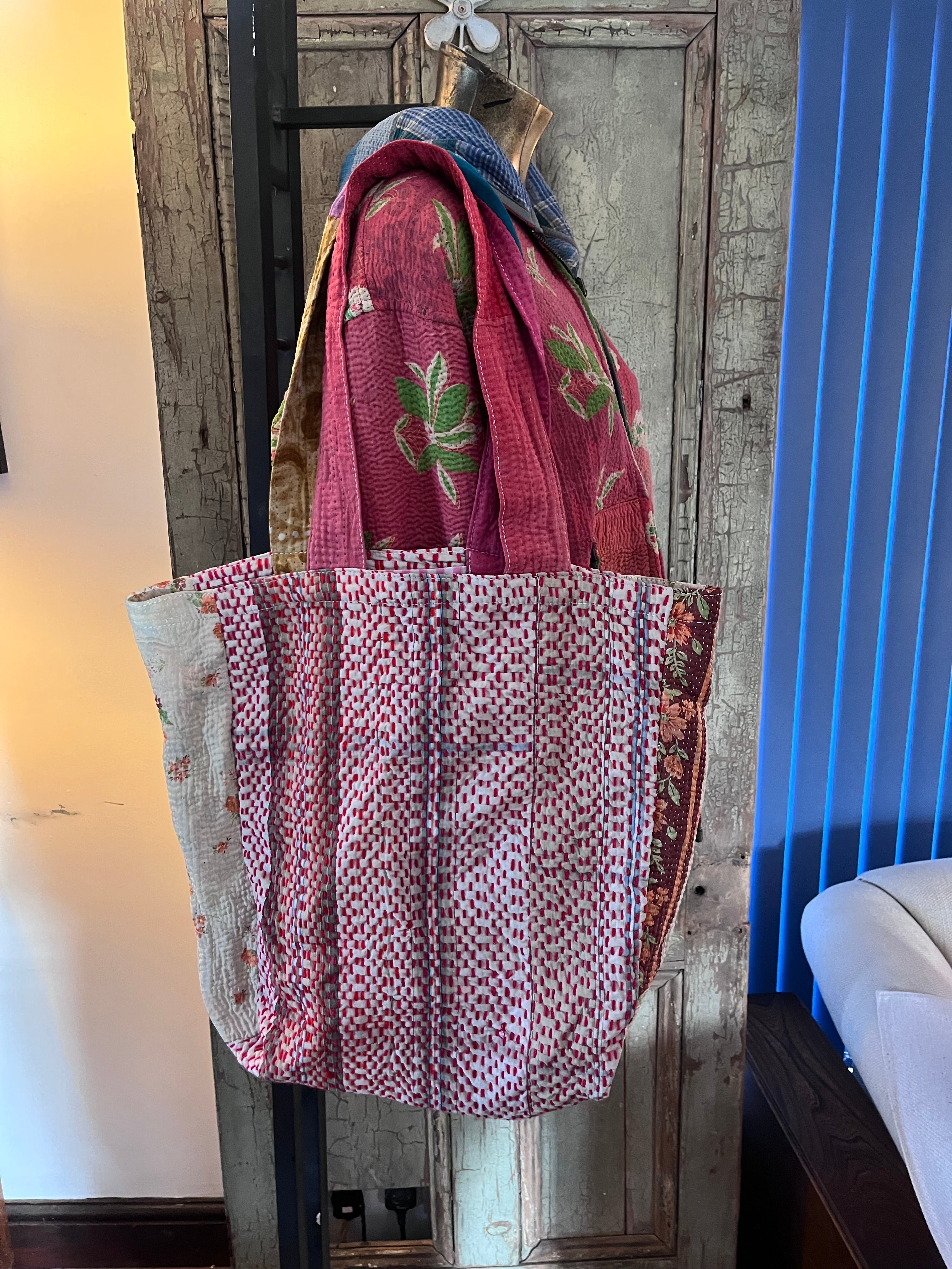 Kantha Tote Bag