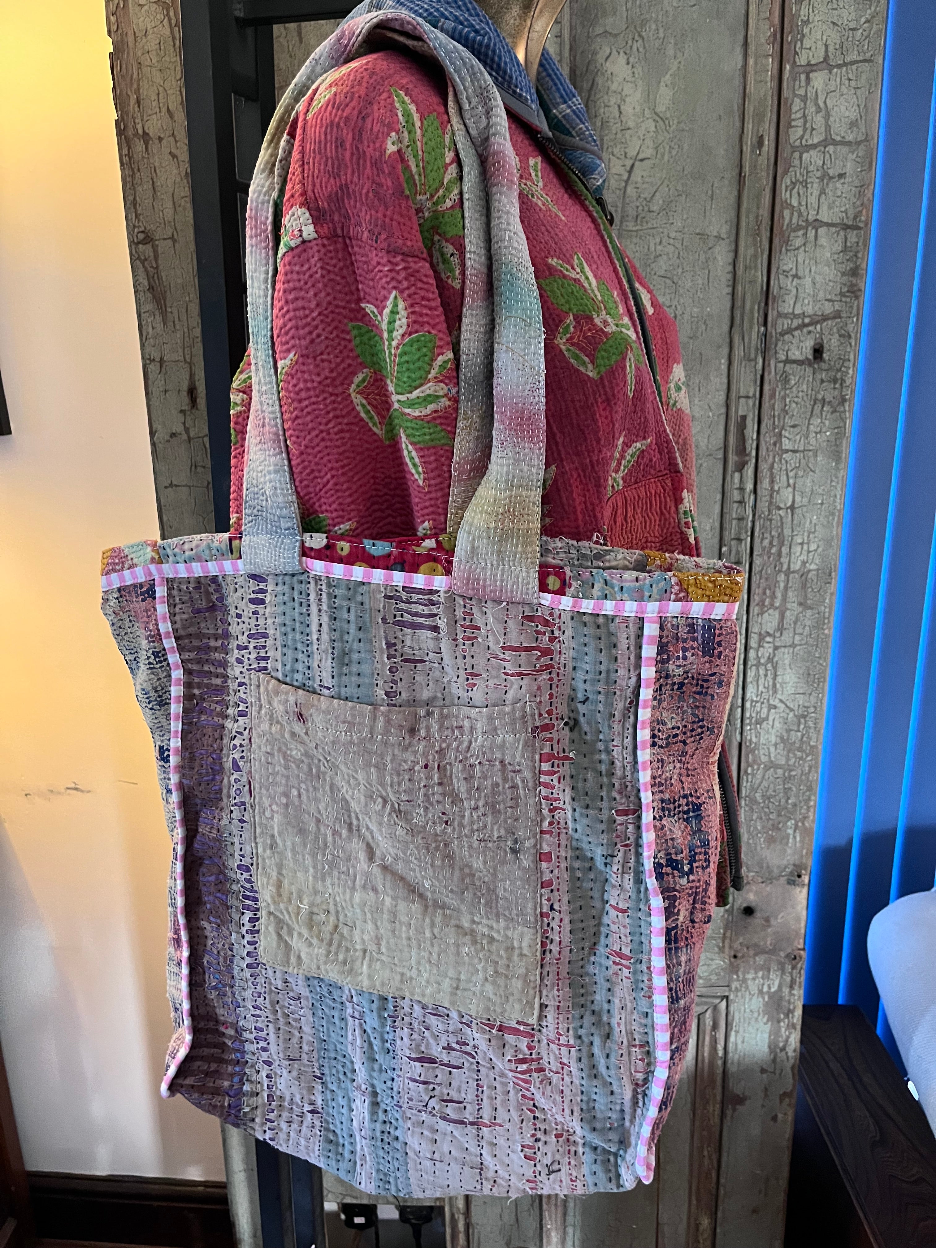 Kantha Tote Bag