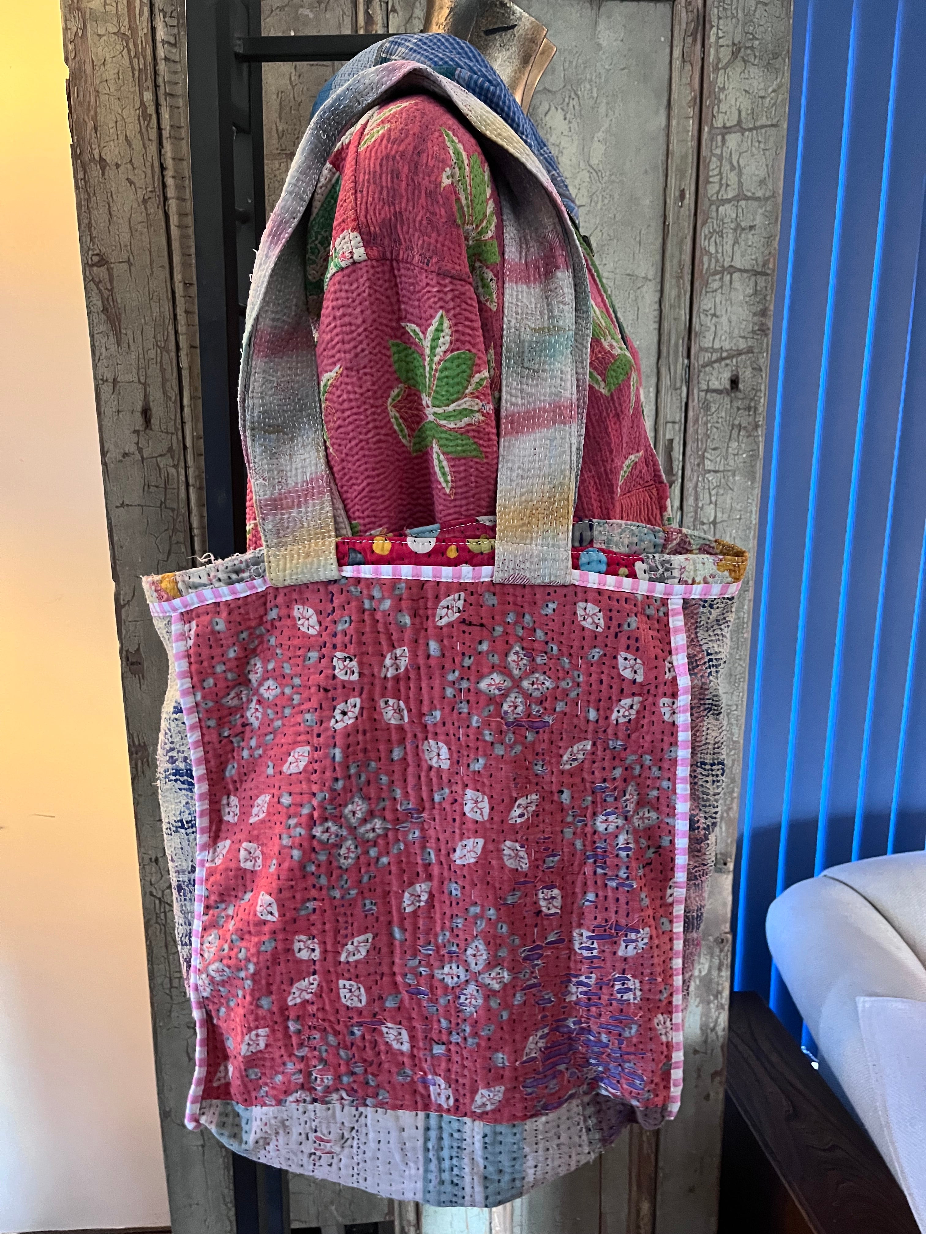 Kantha Tote Bag