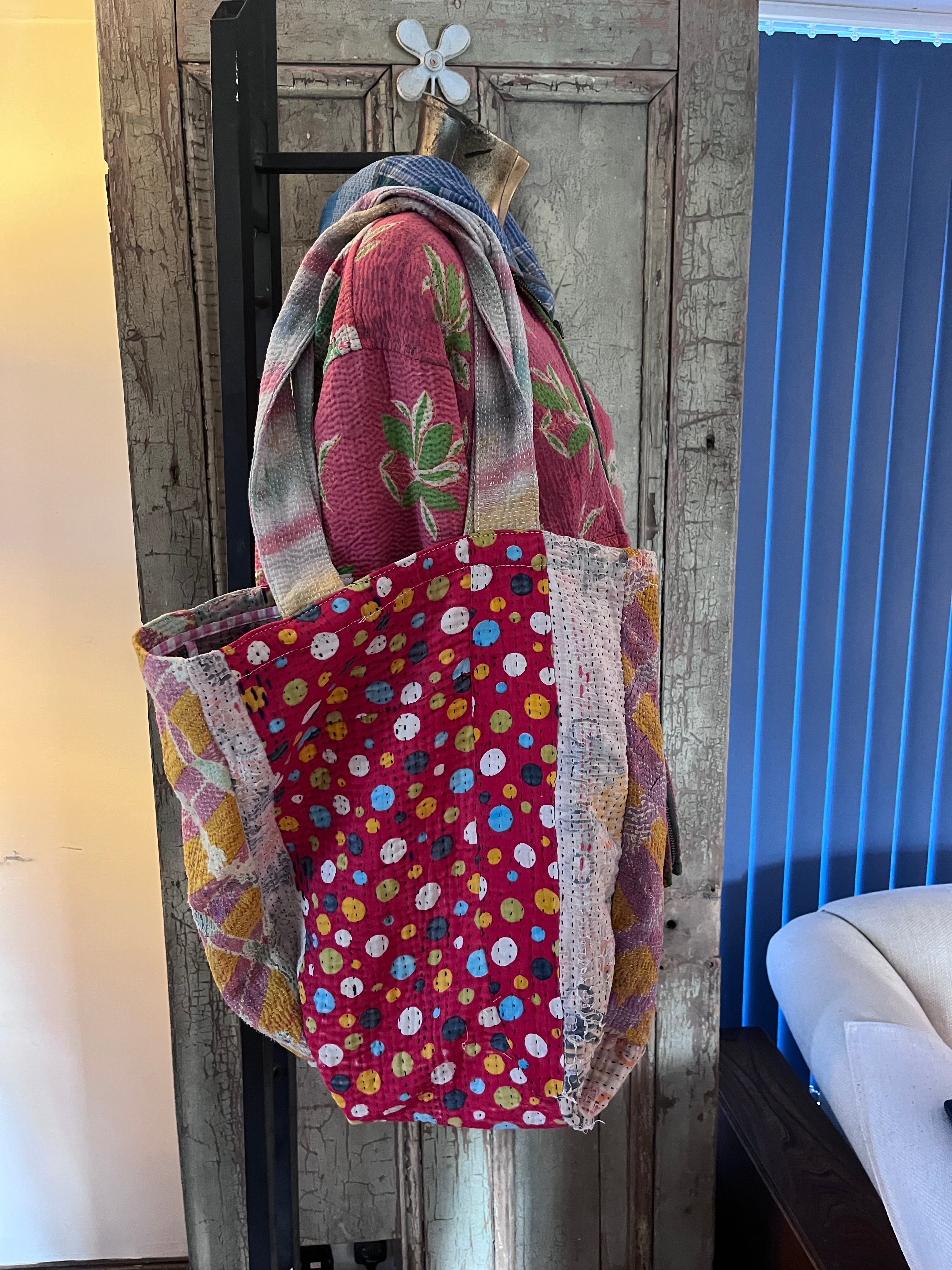 Kantha Tote Bag