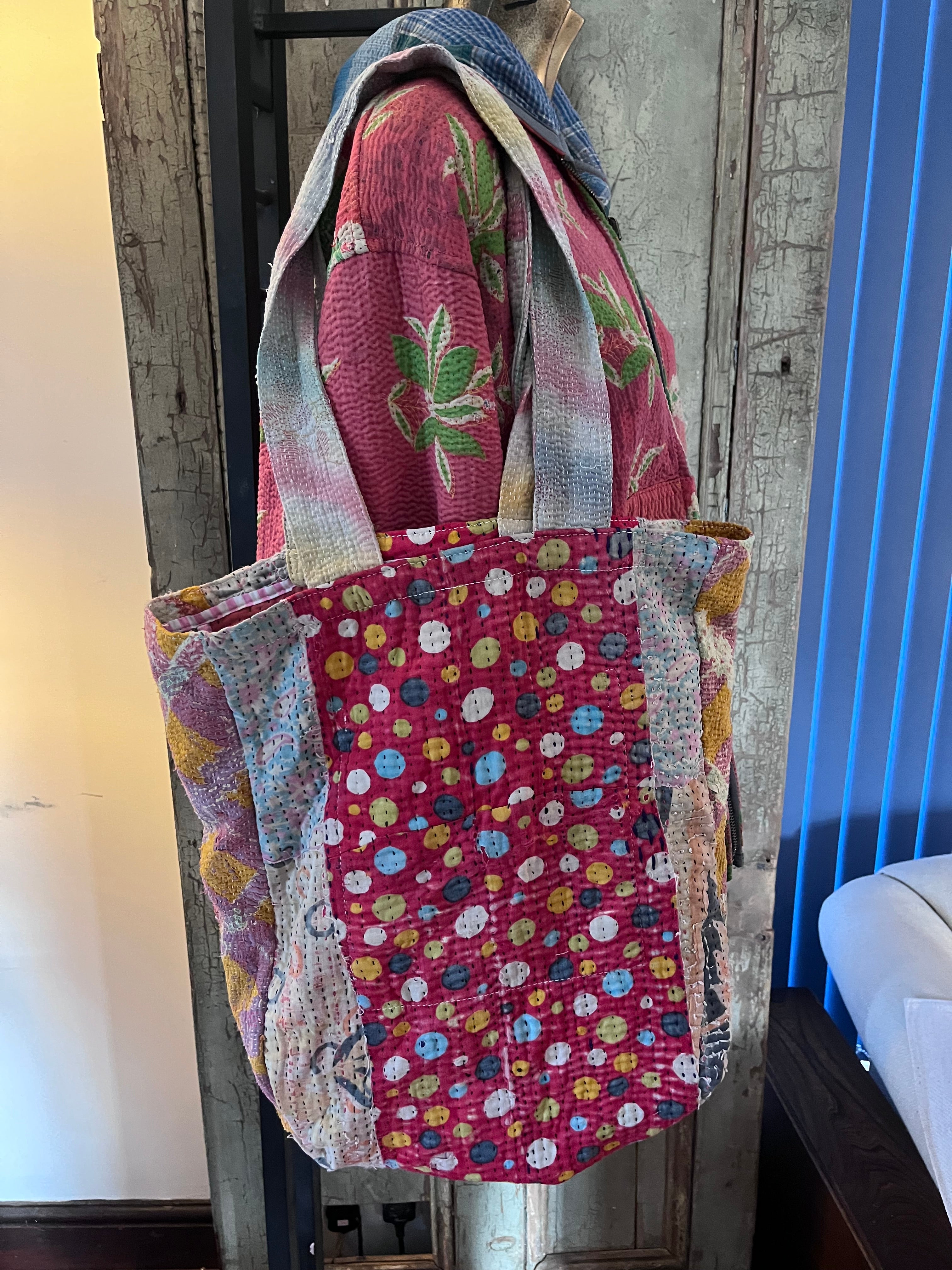 Kantha Tote Bag