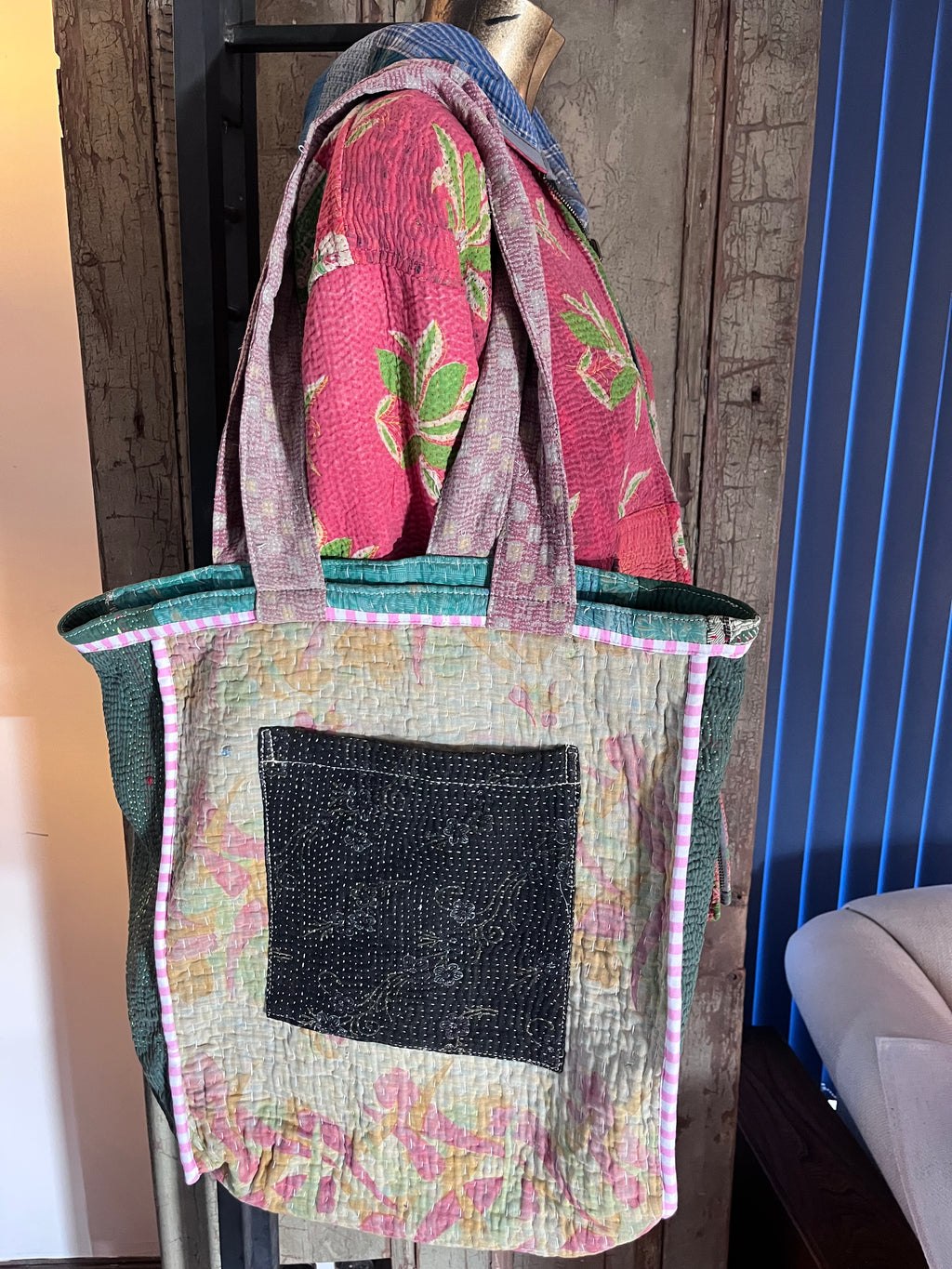 Kantha Tote Bag