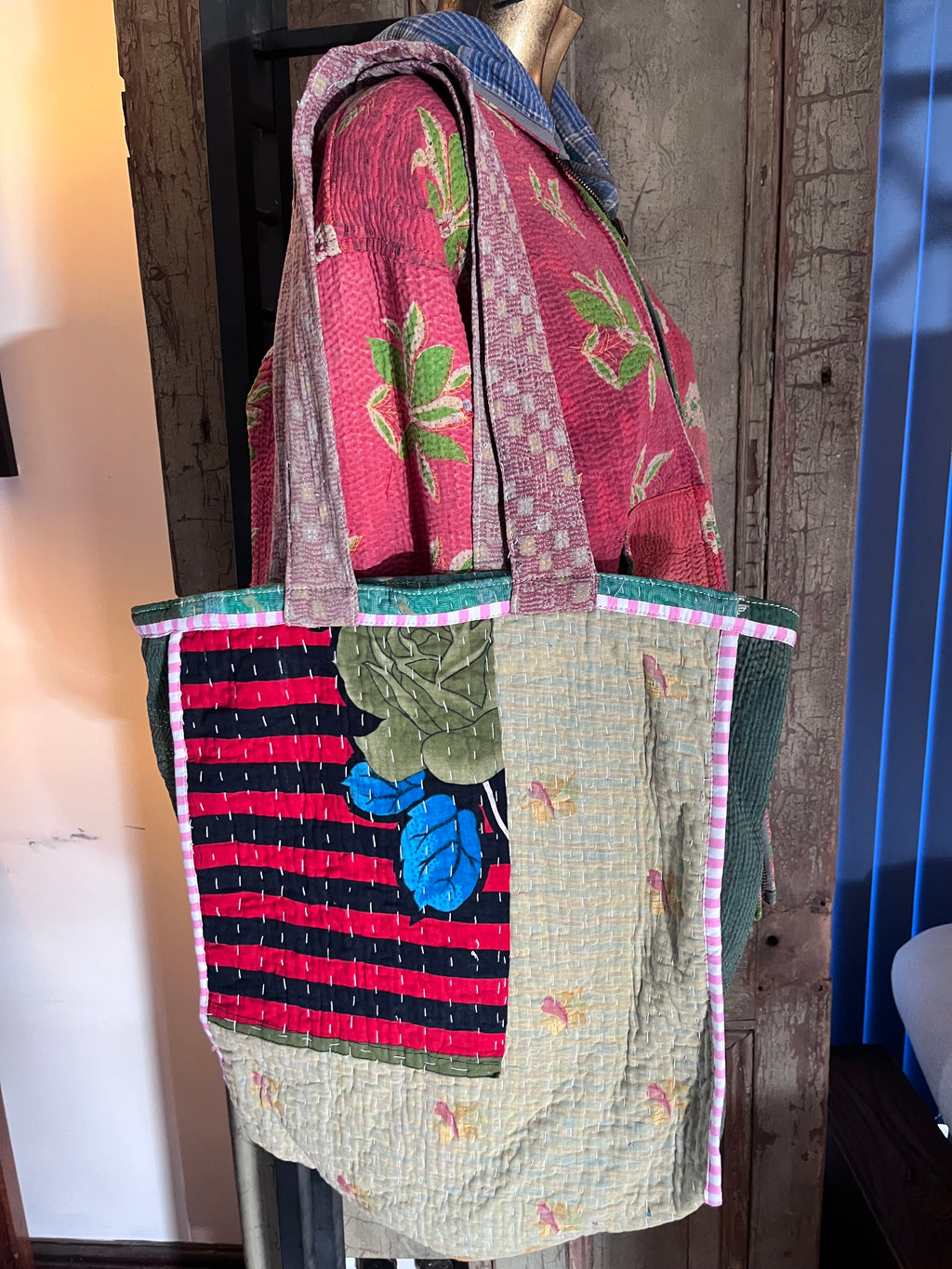 Kantha Tote Bag