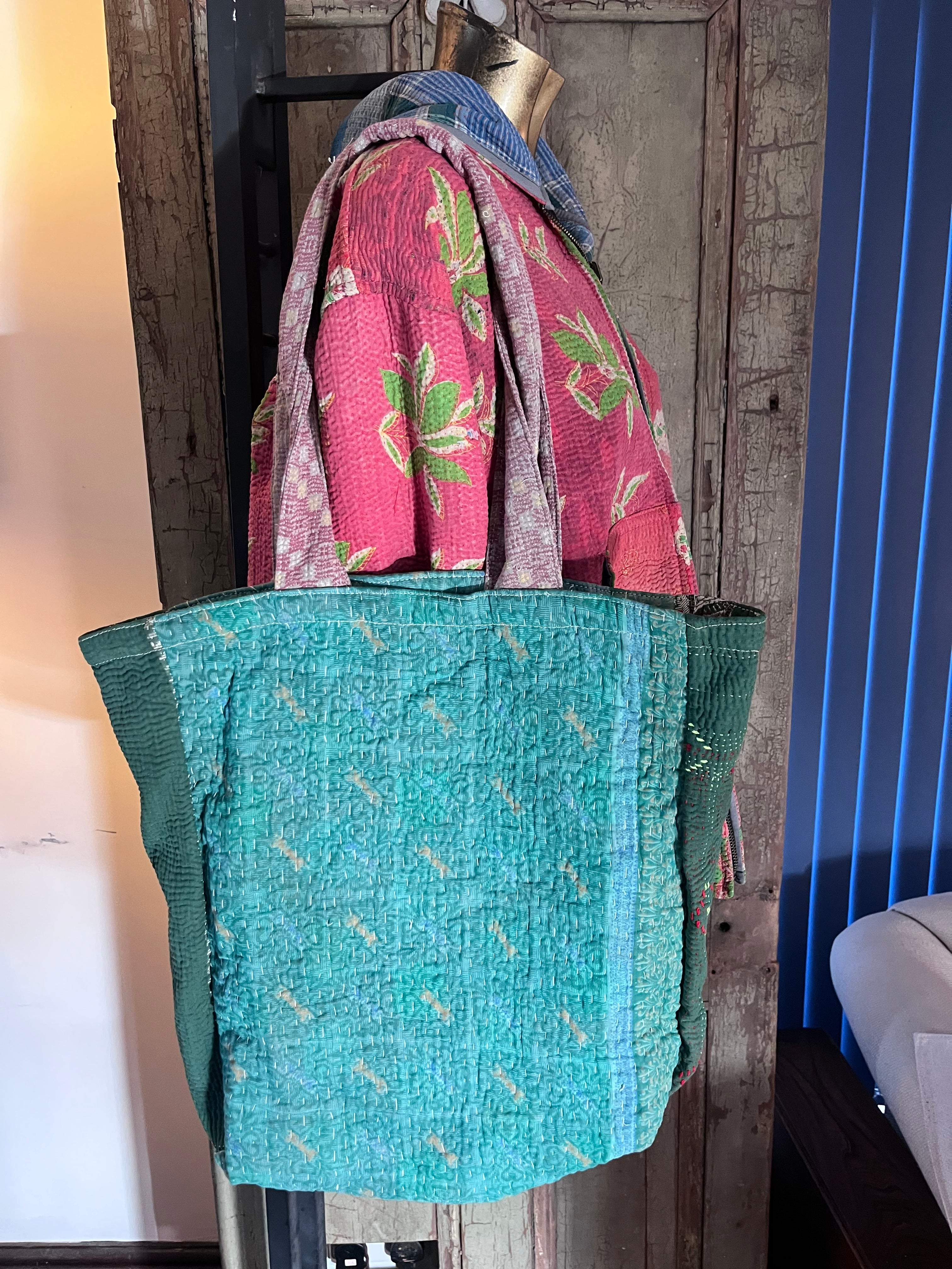 Kantha Tote Bag
