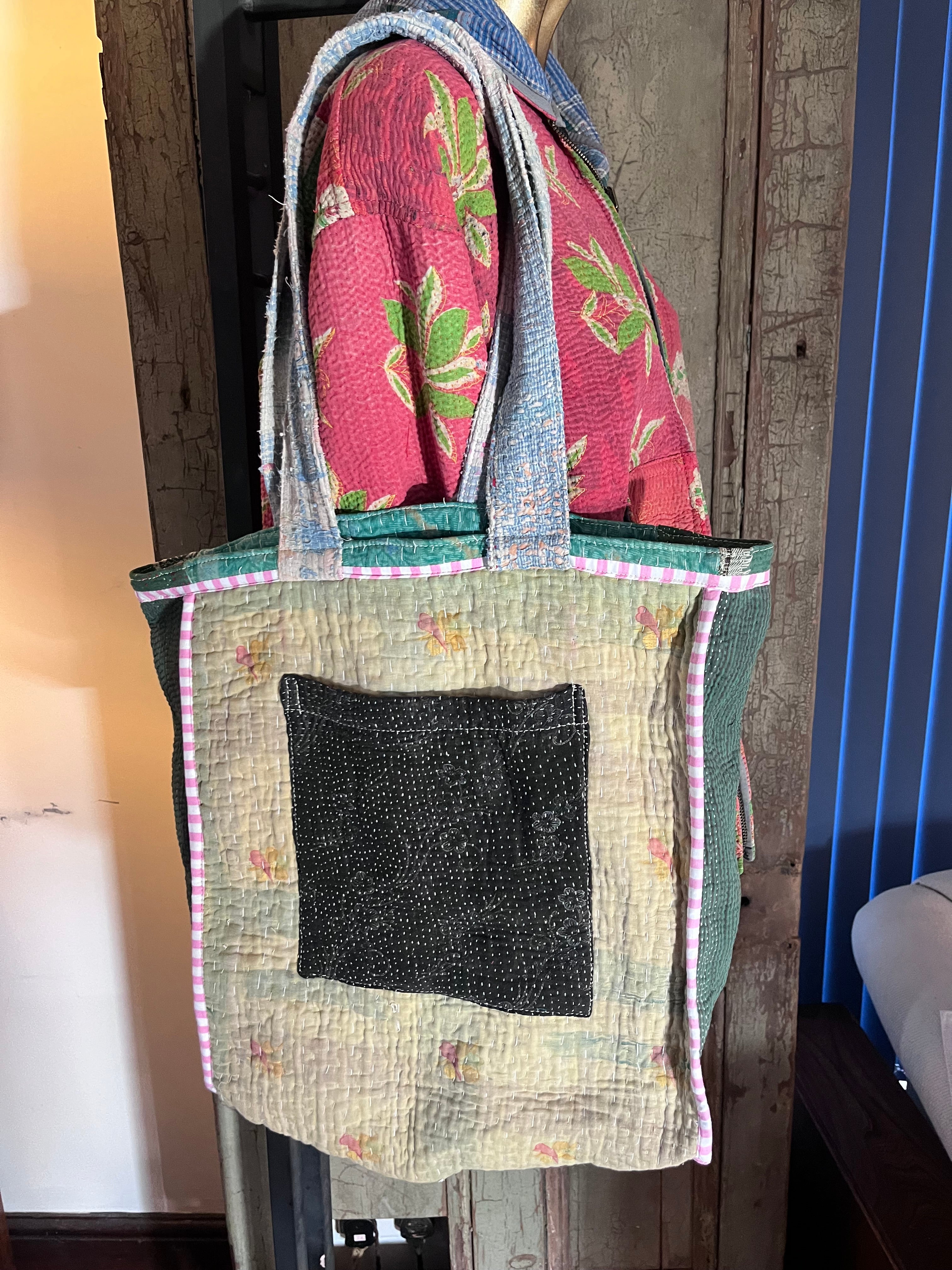 Kantha Tote Bag
