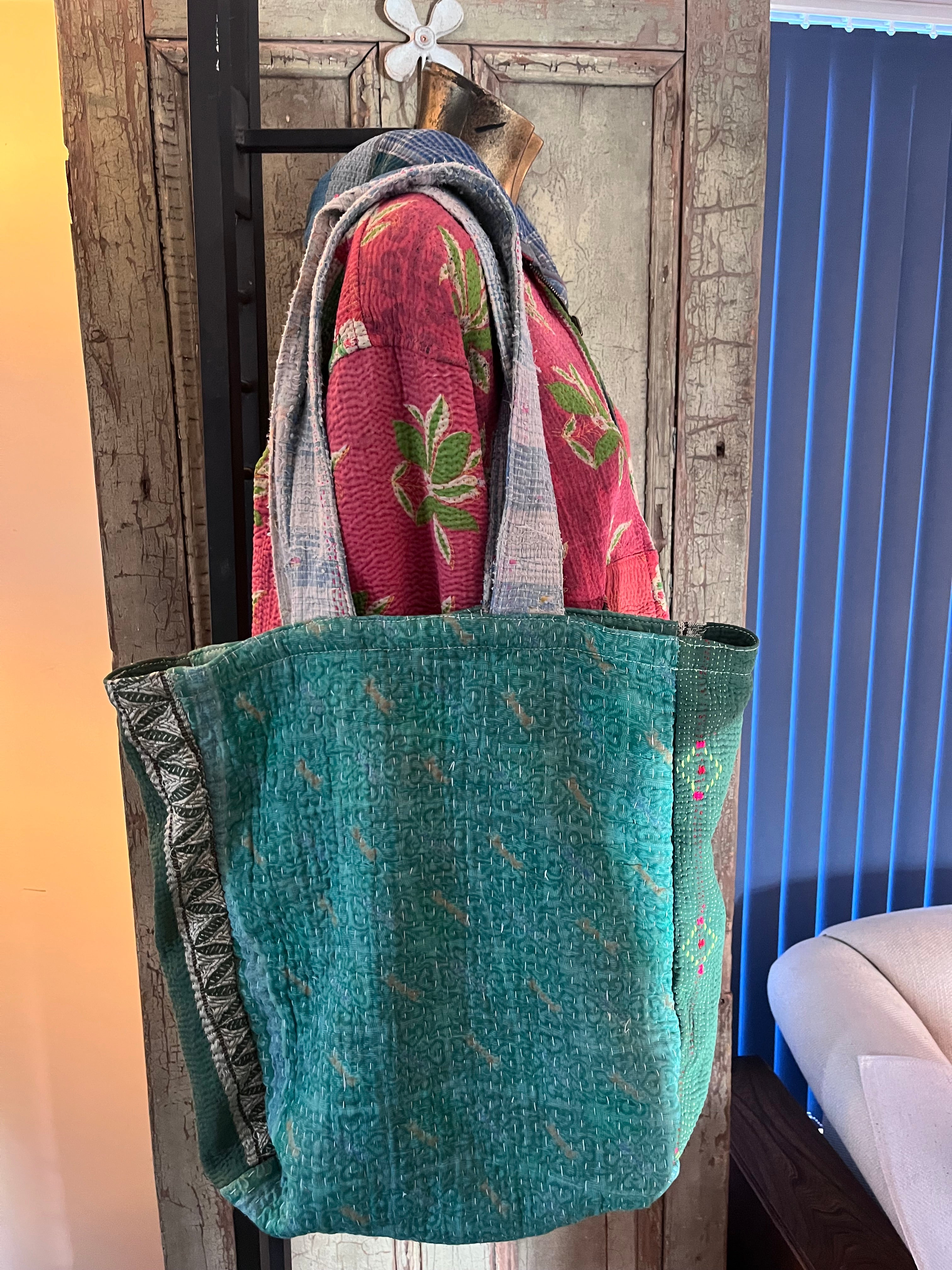 Kantha Tote Bag