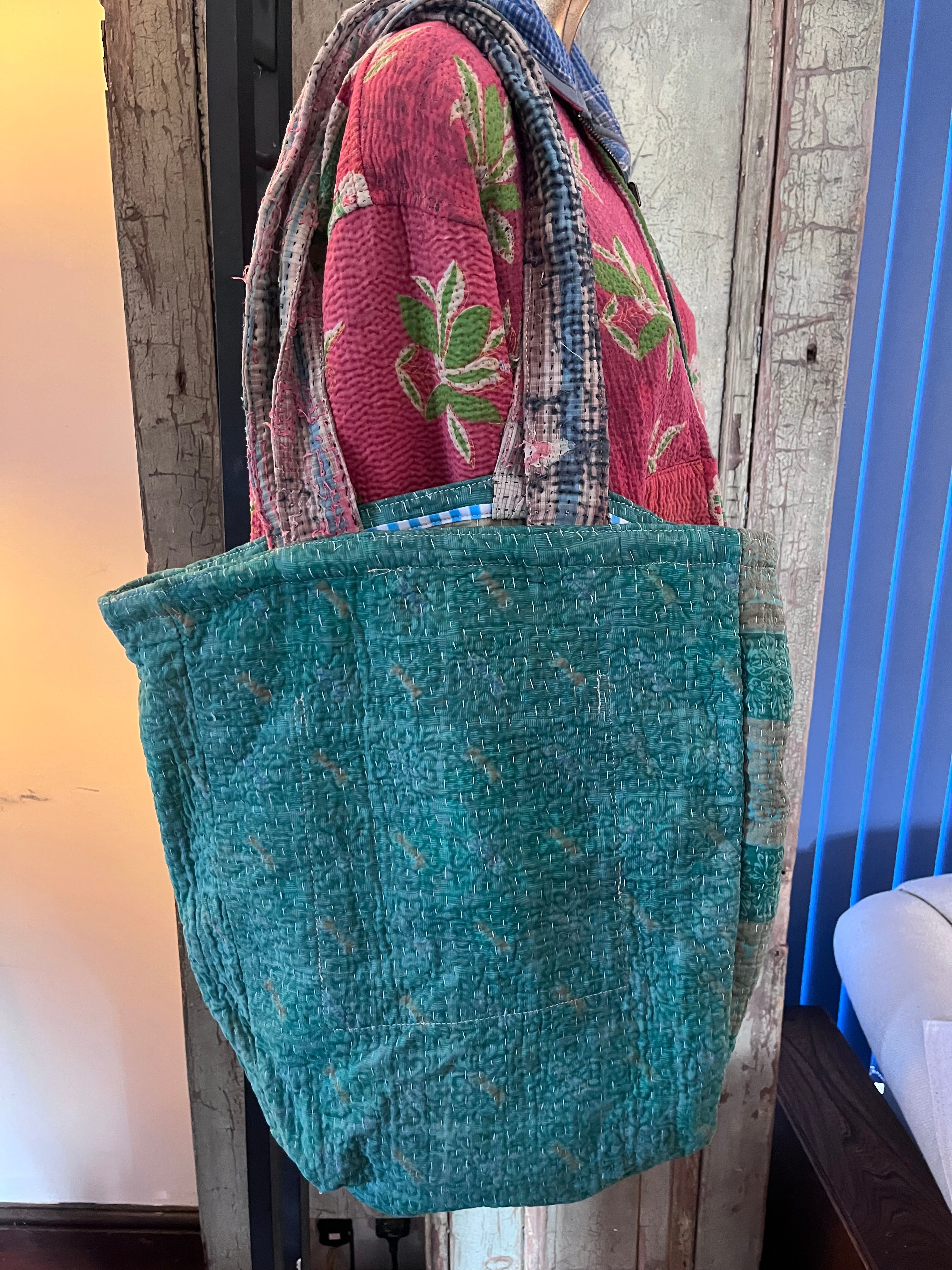 Kantha Tote Bag