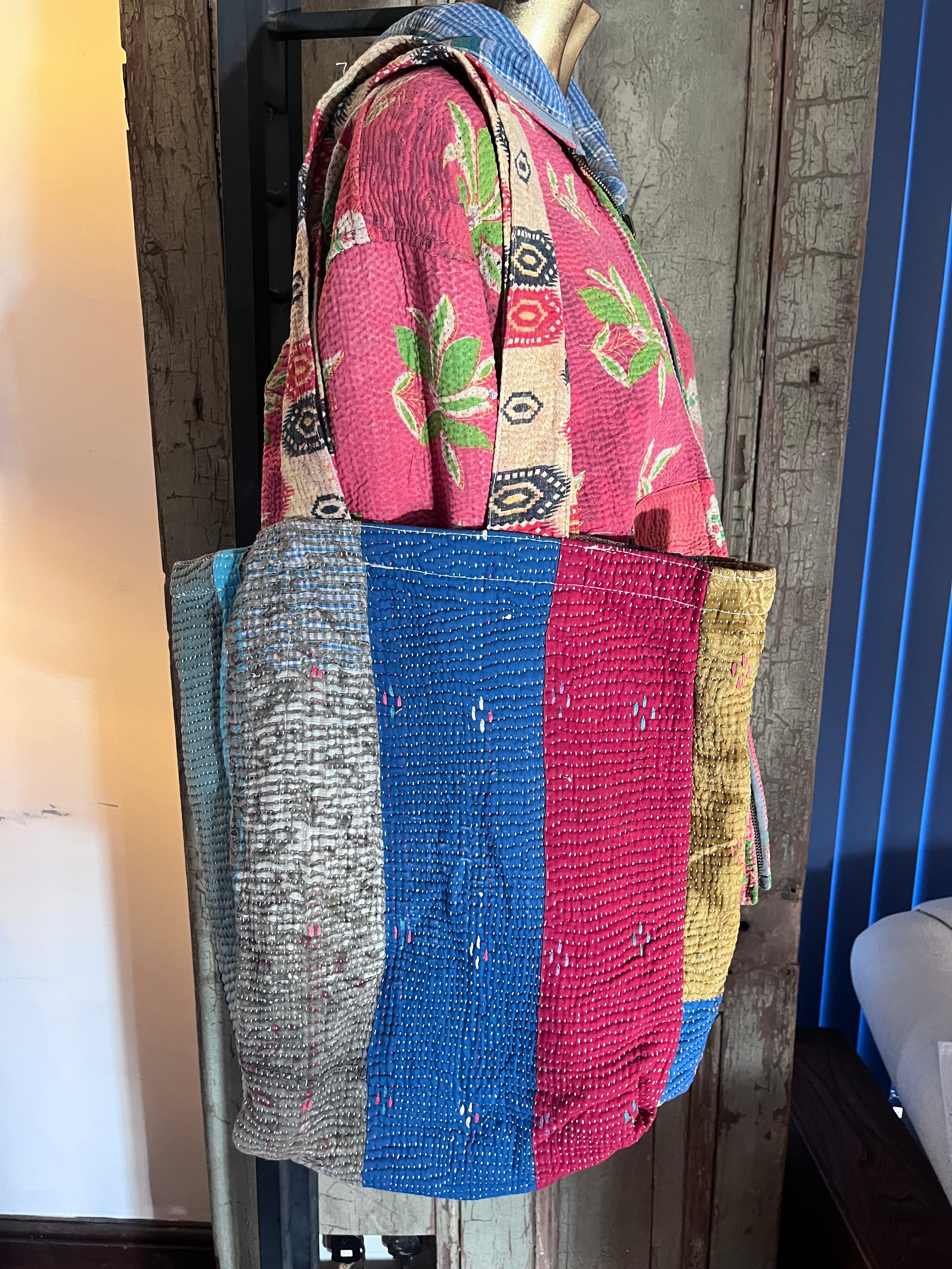 Kantha Tote Bag