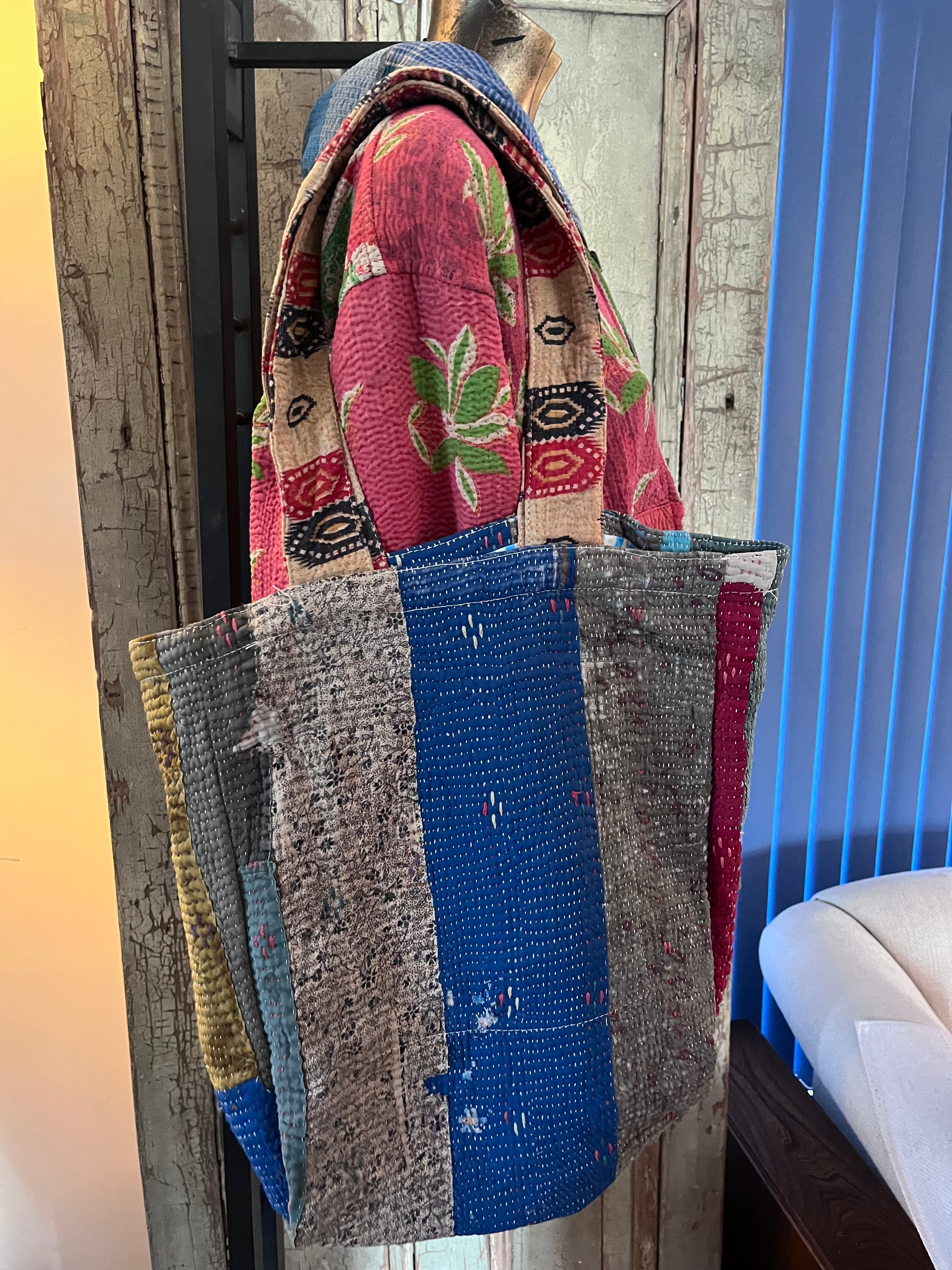 Kantha Tote Bag