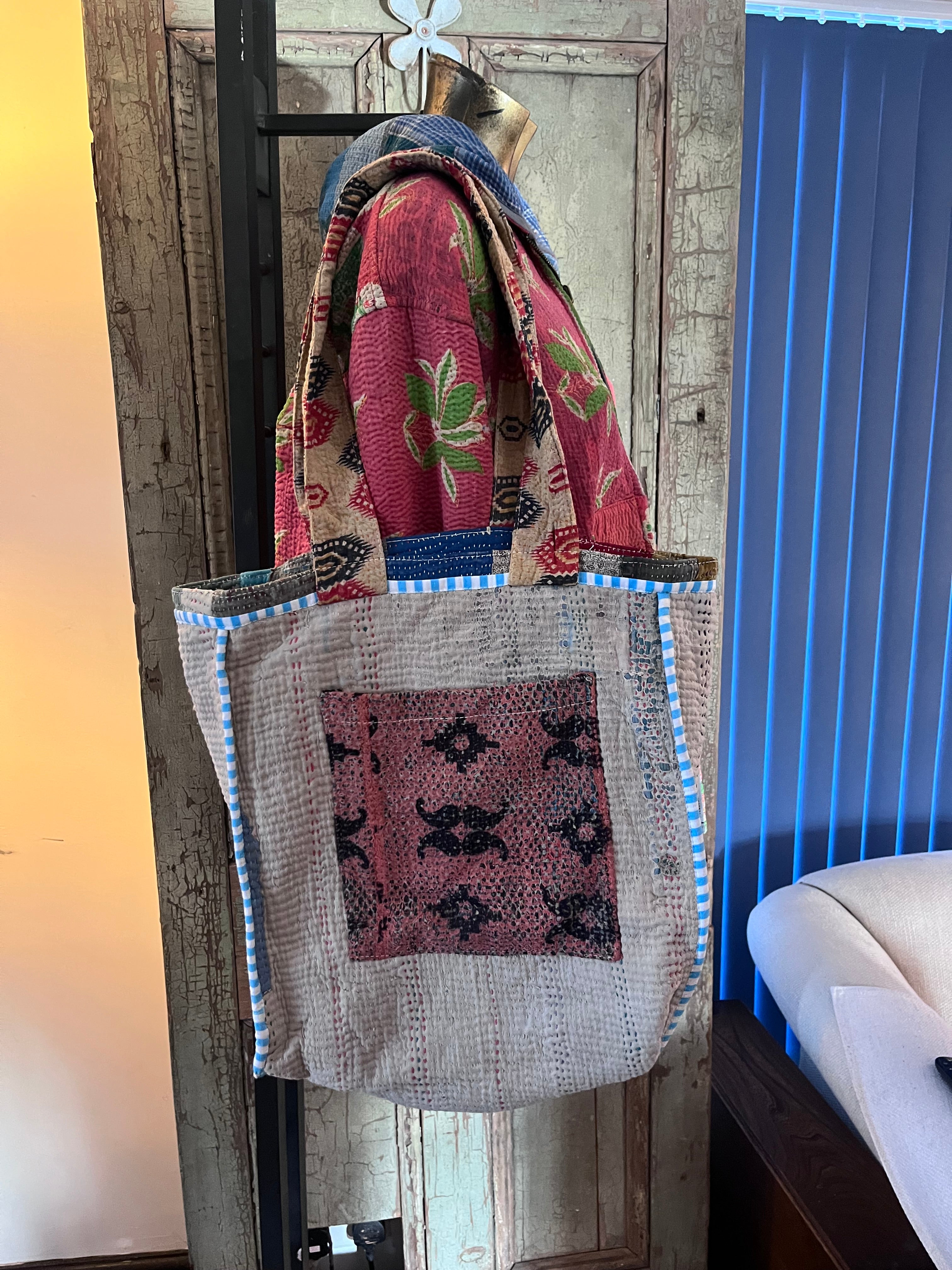 Kantha Tote Bag