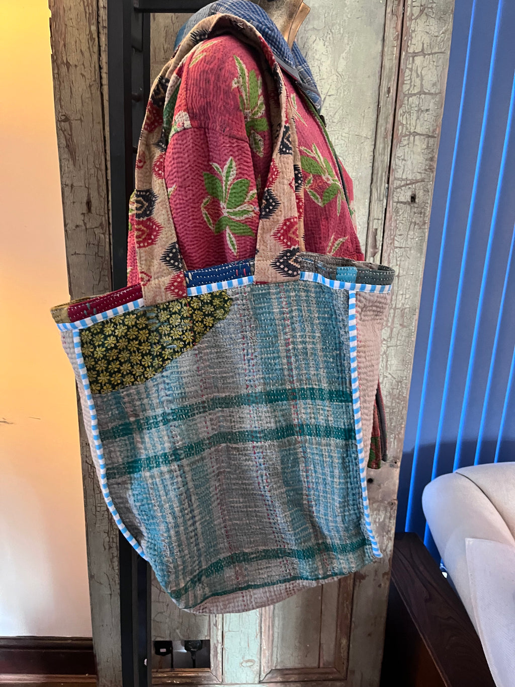 Kantha Tote Bag