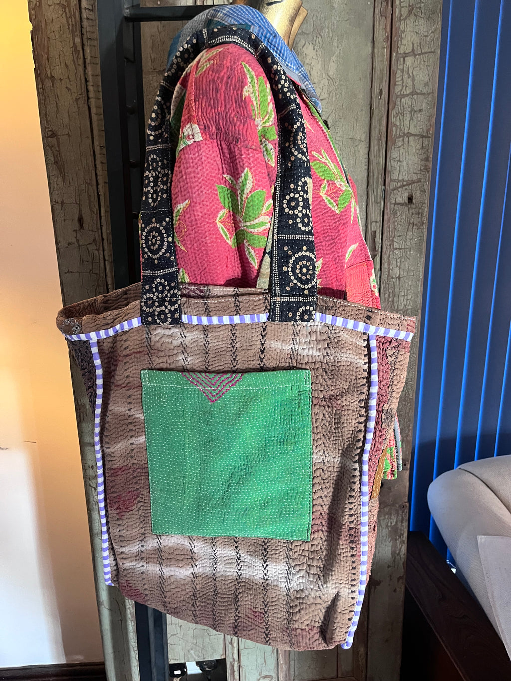Kantha Tote Bag
