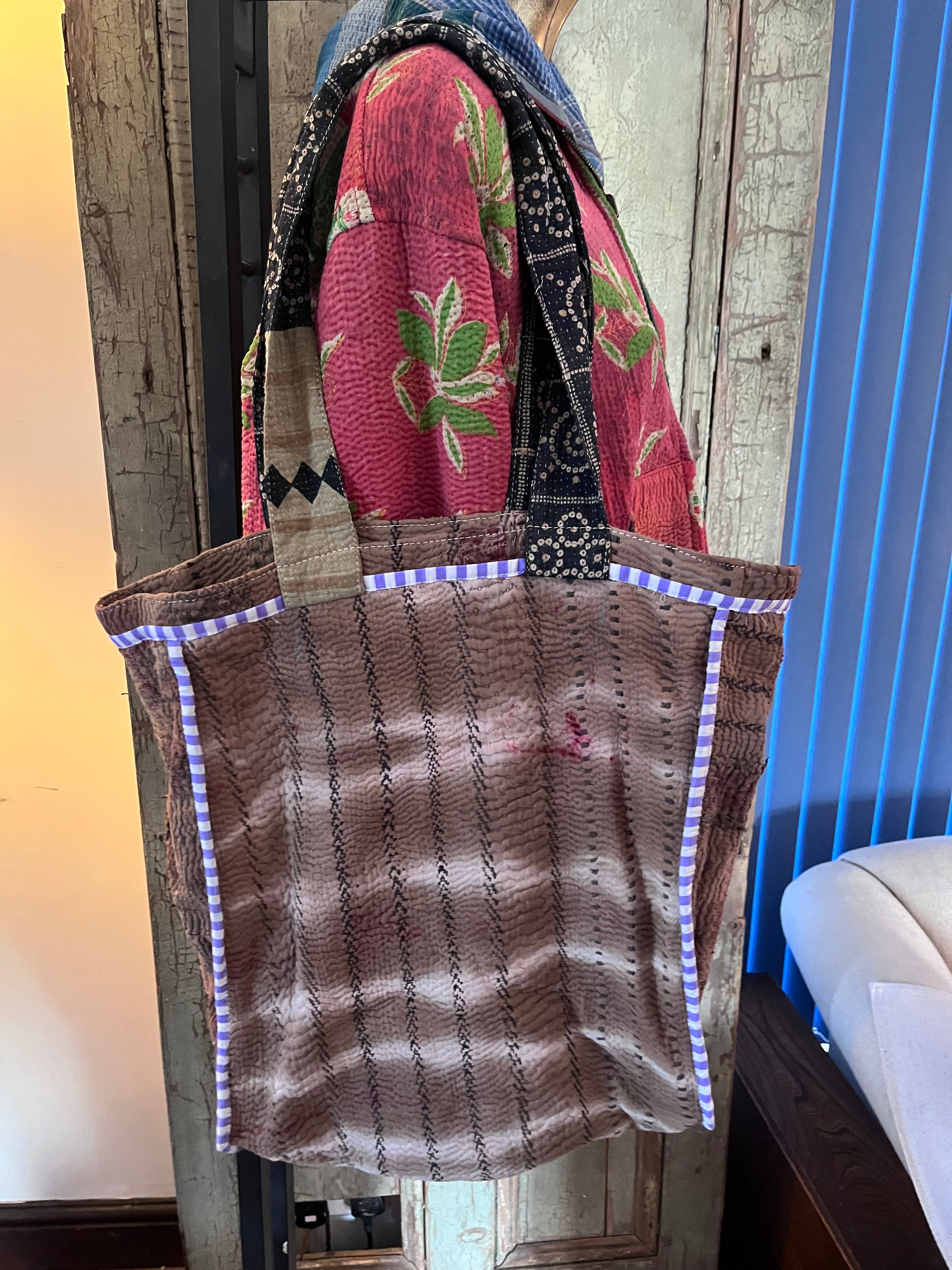 Kantha Tote Bag