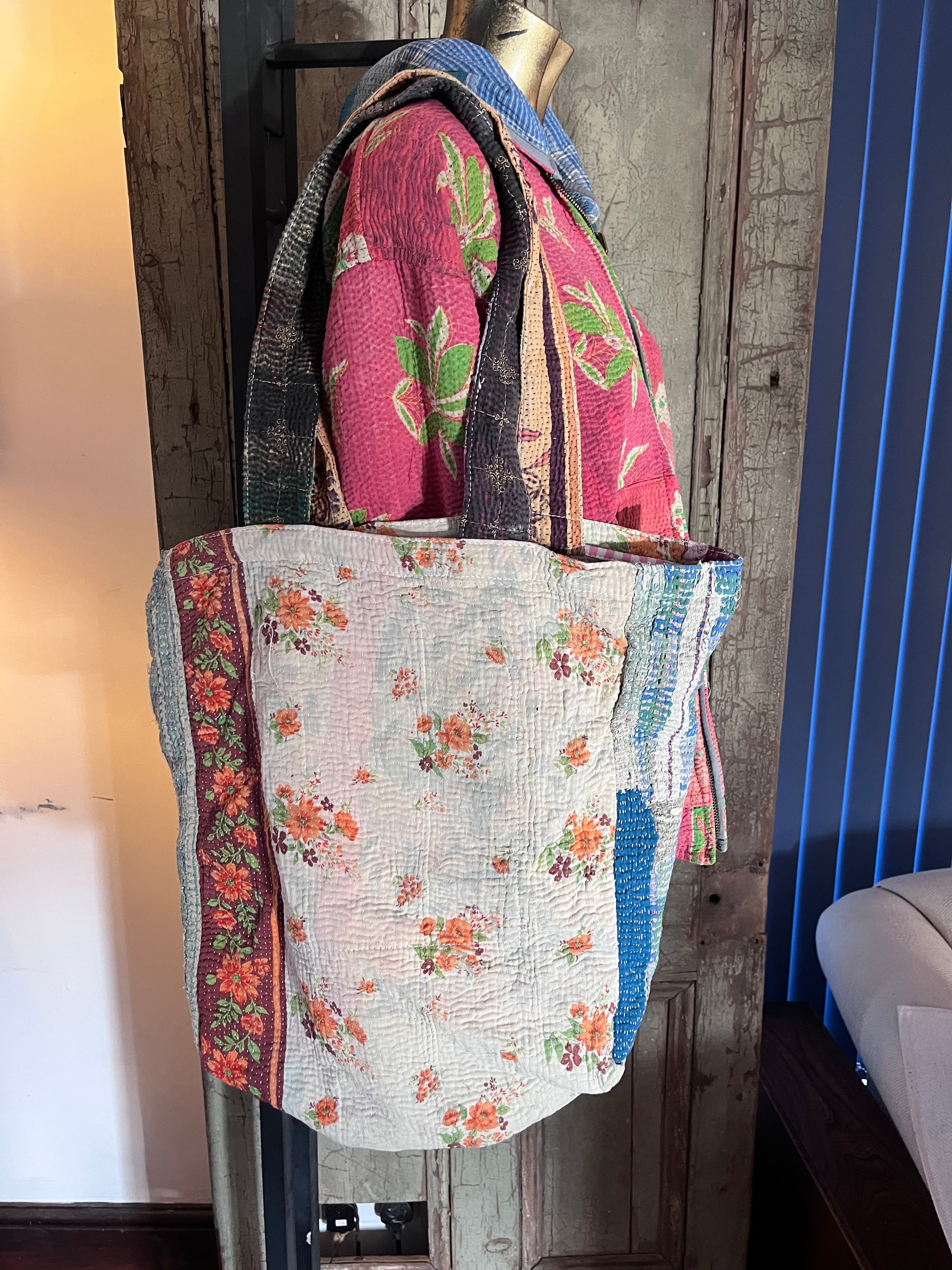 Kantha Tote Bag
