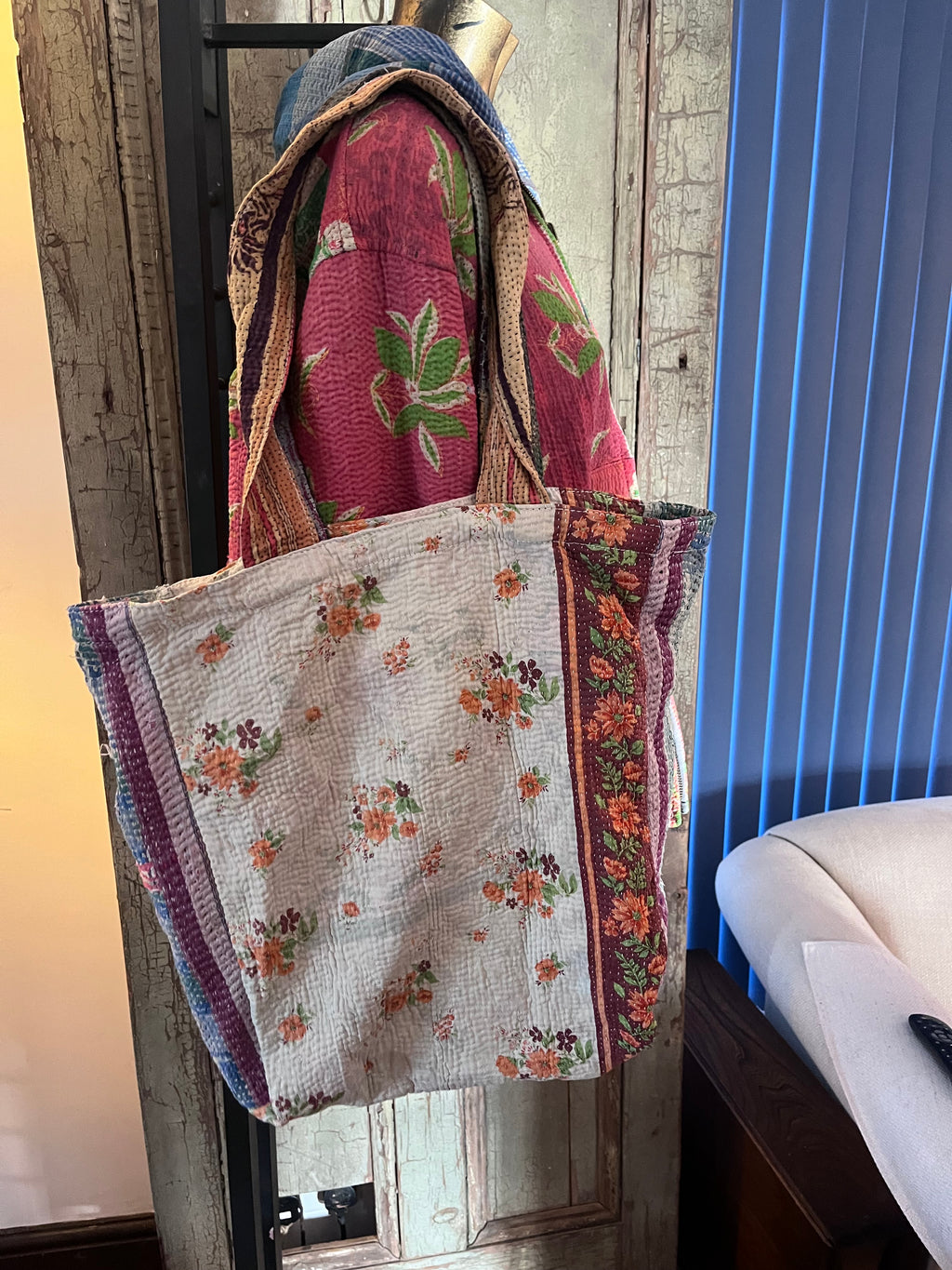 Kantha Tote Bag