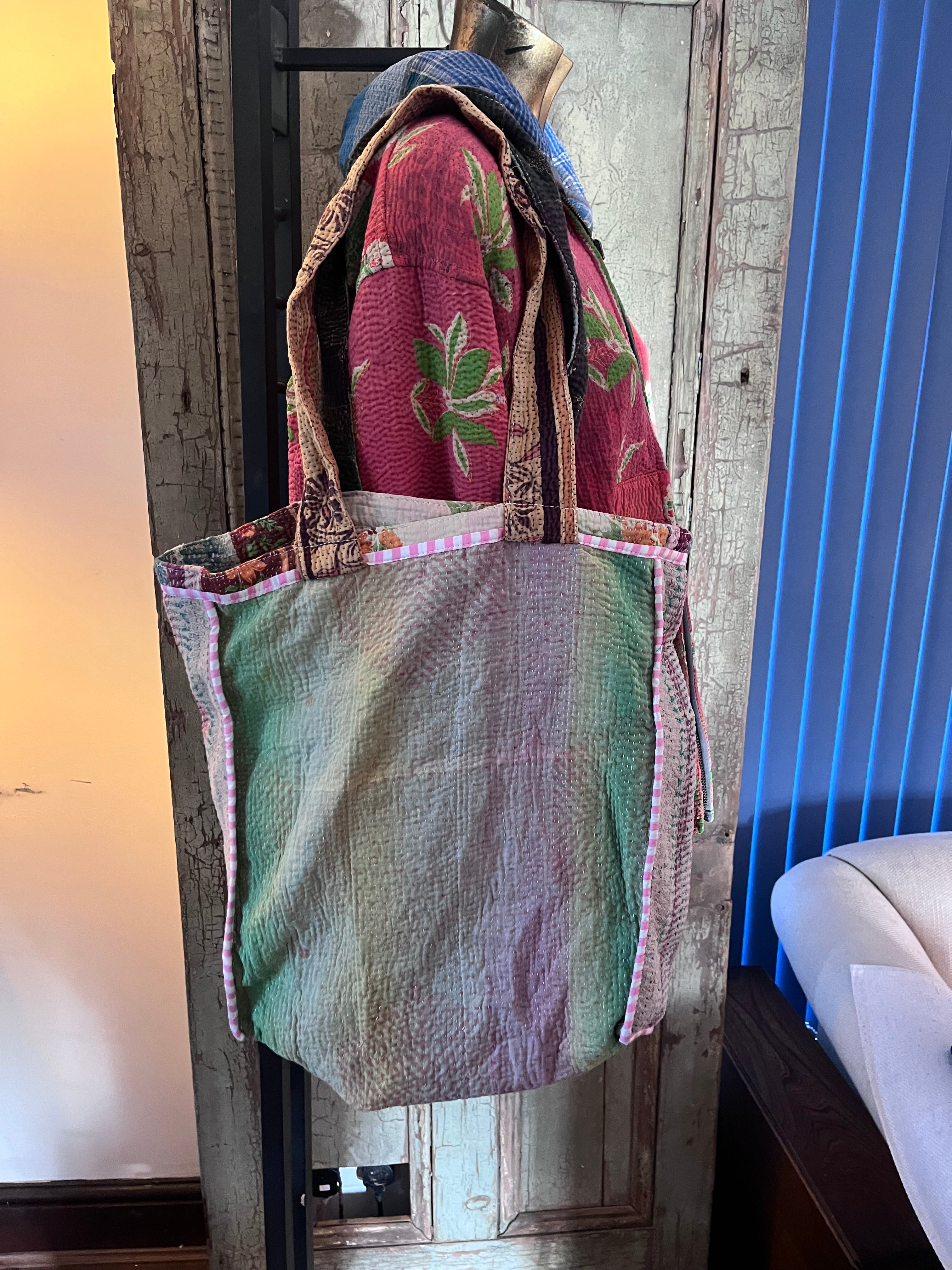 Kantha Tote Bag