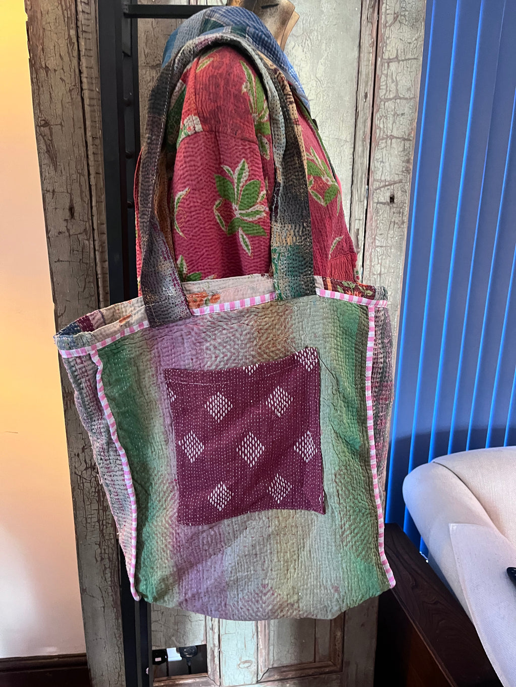 Kantha Tote Bag