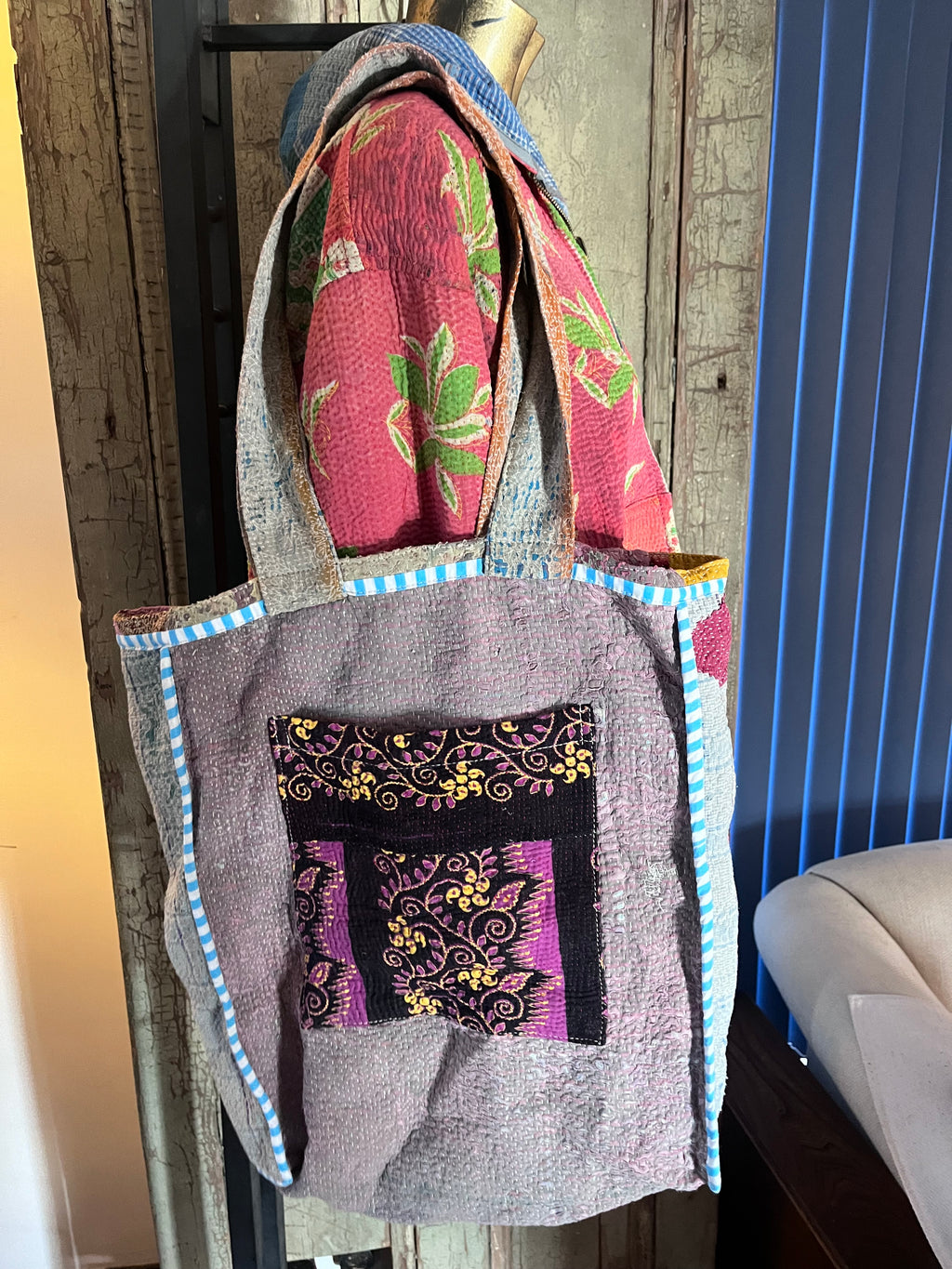 Kantha Tote Bag