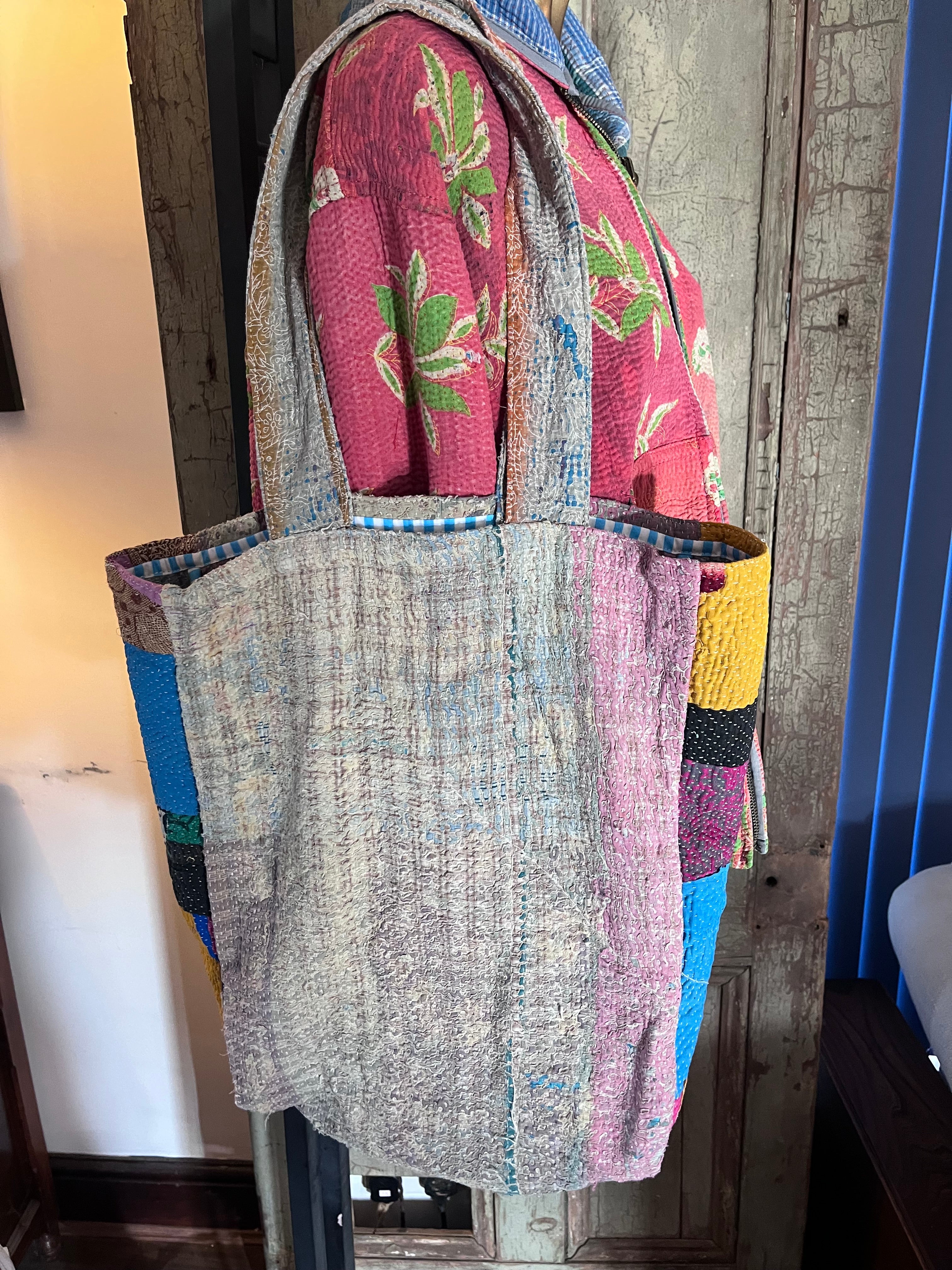 Kantha Tote Bag