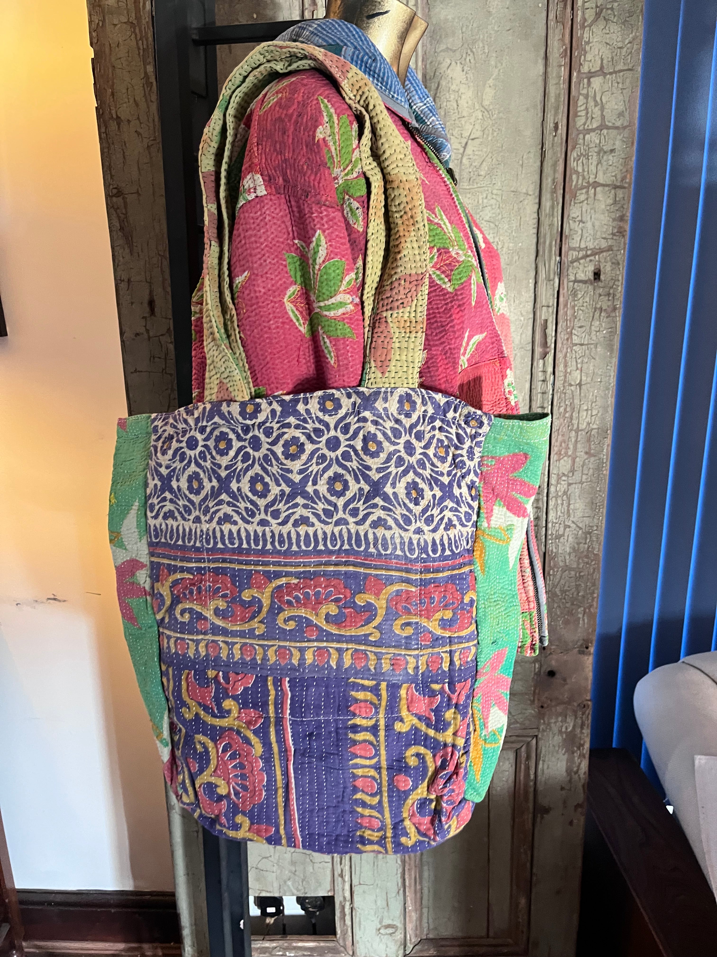 Kantha Tote Bag