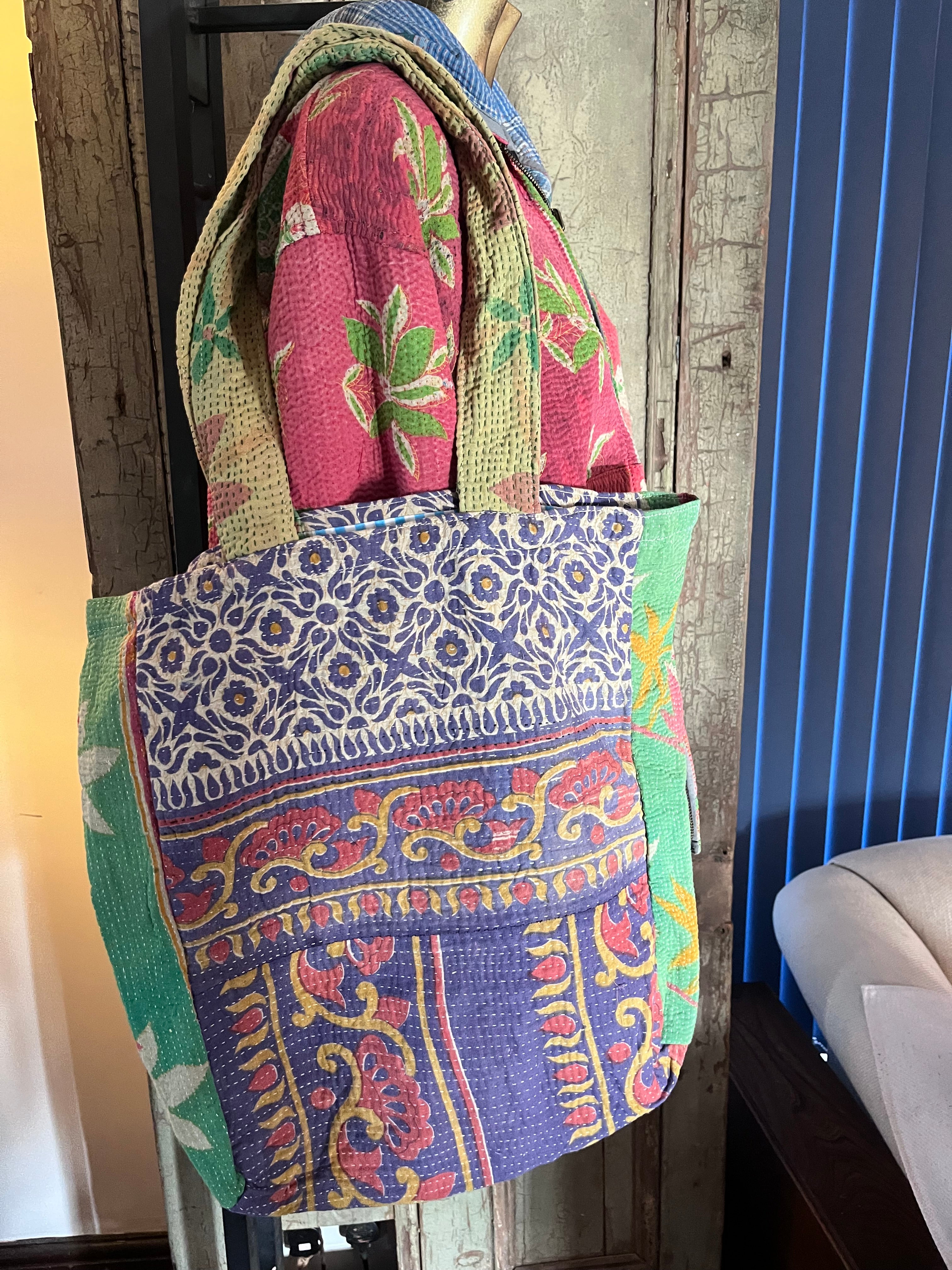Kantha Tote Bag