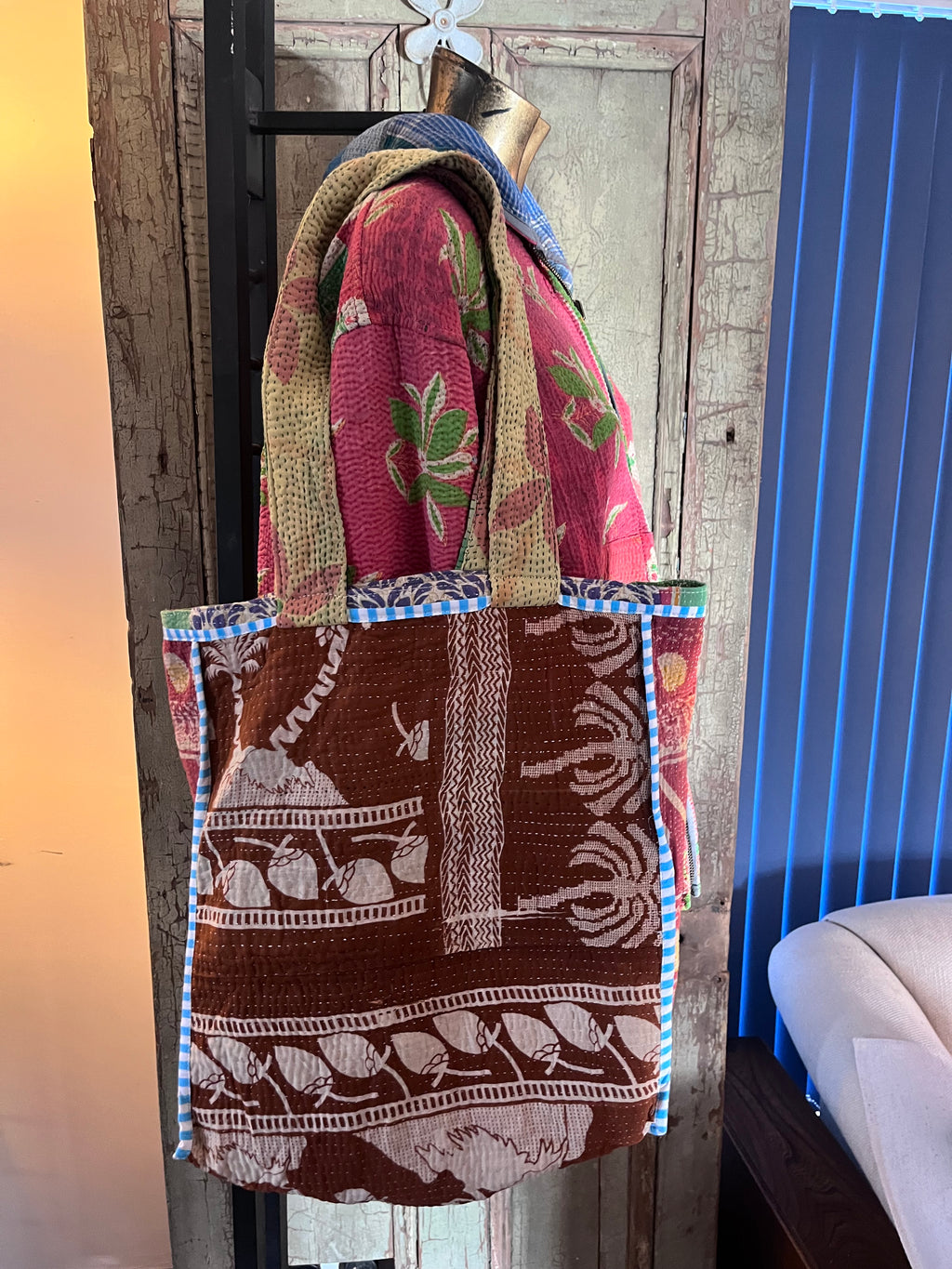Kantha Tote Bag