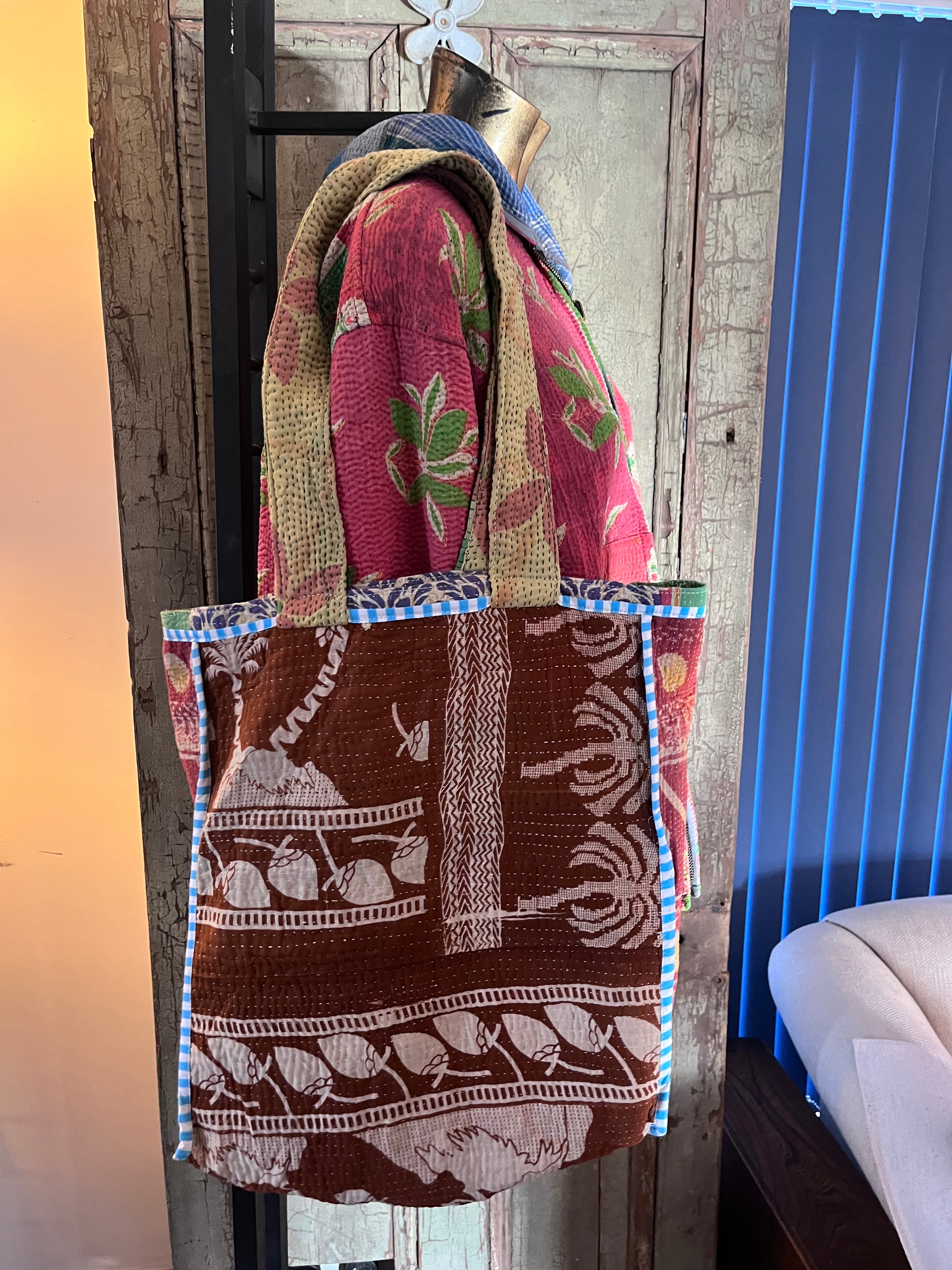 Kantha Tote Bag