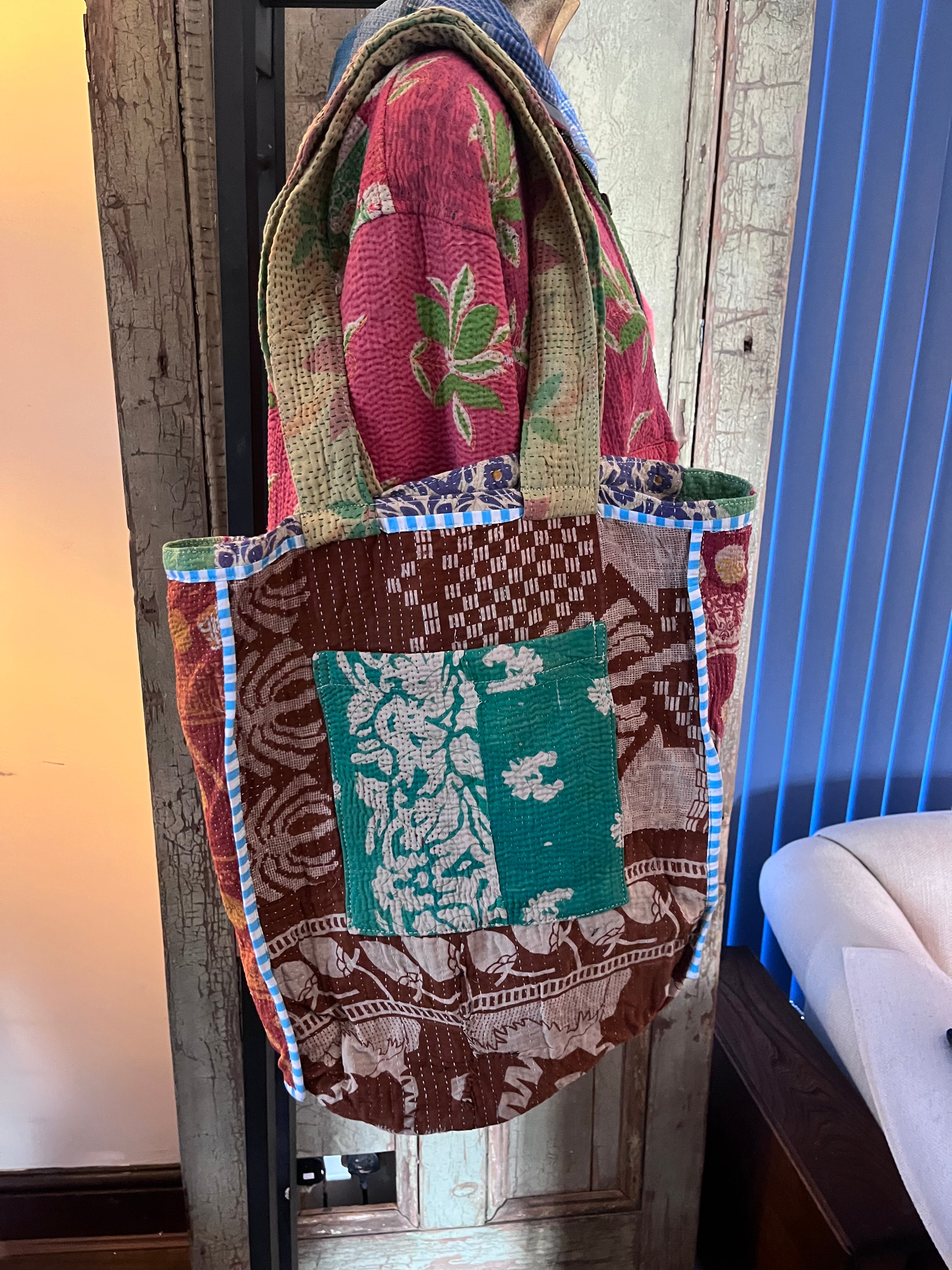 Kantha Tote Bag