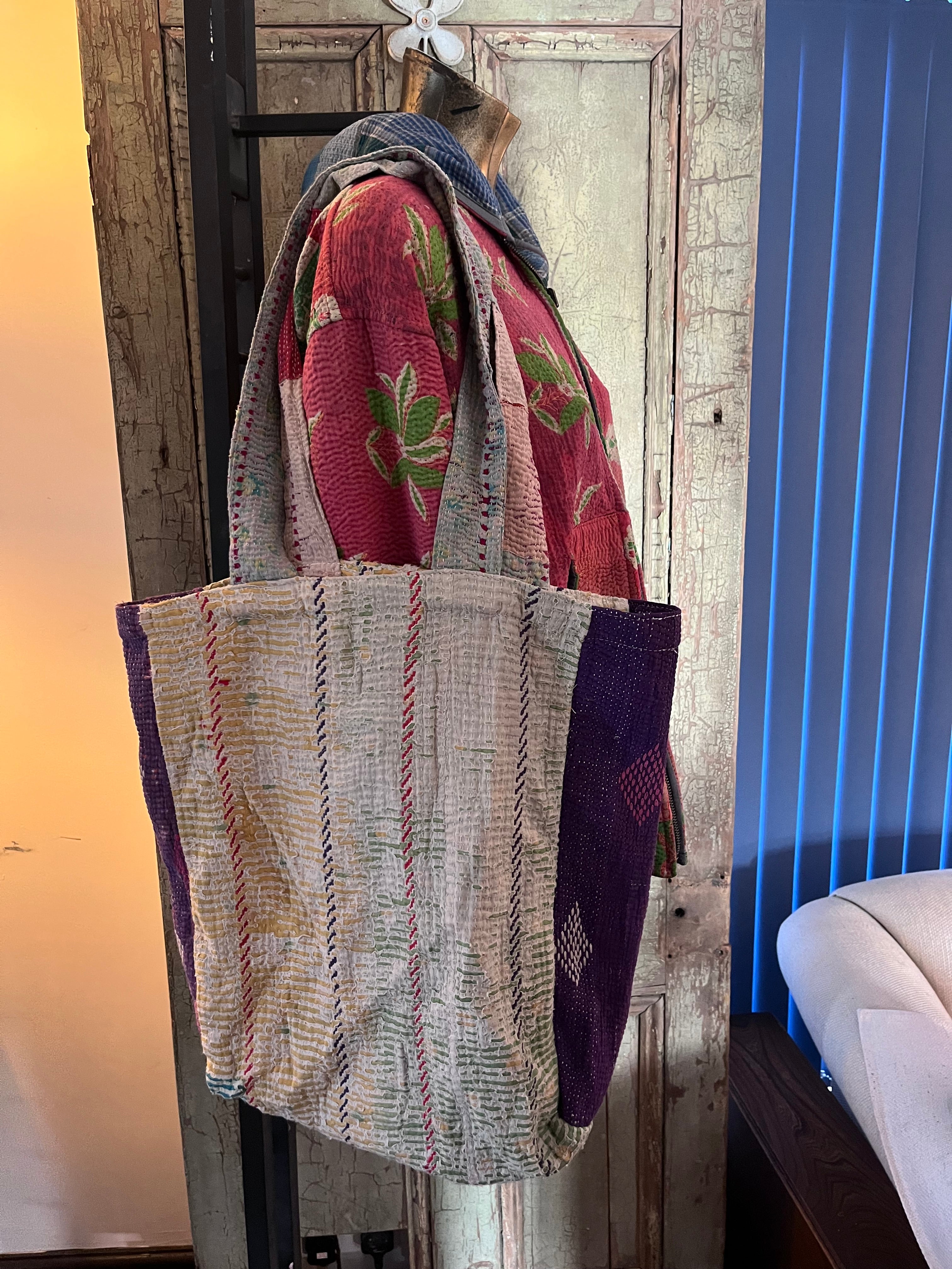Kantha Tote Bag