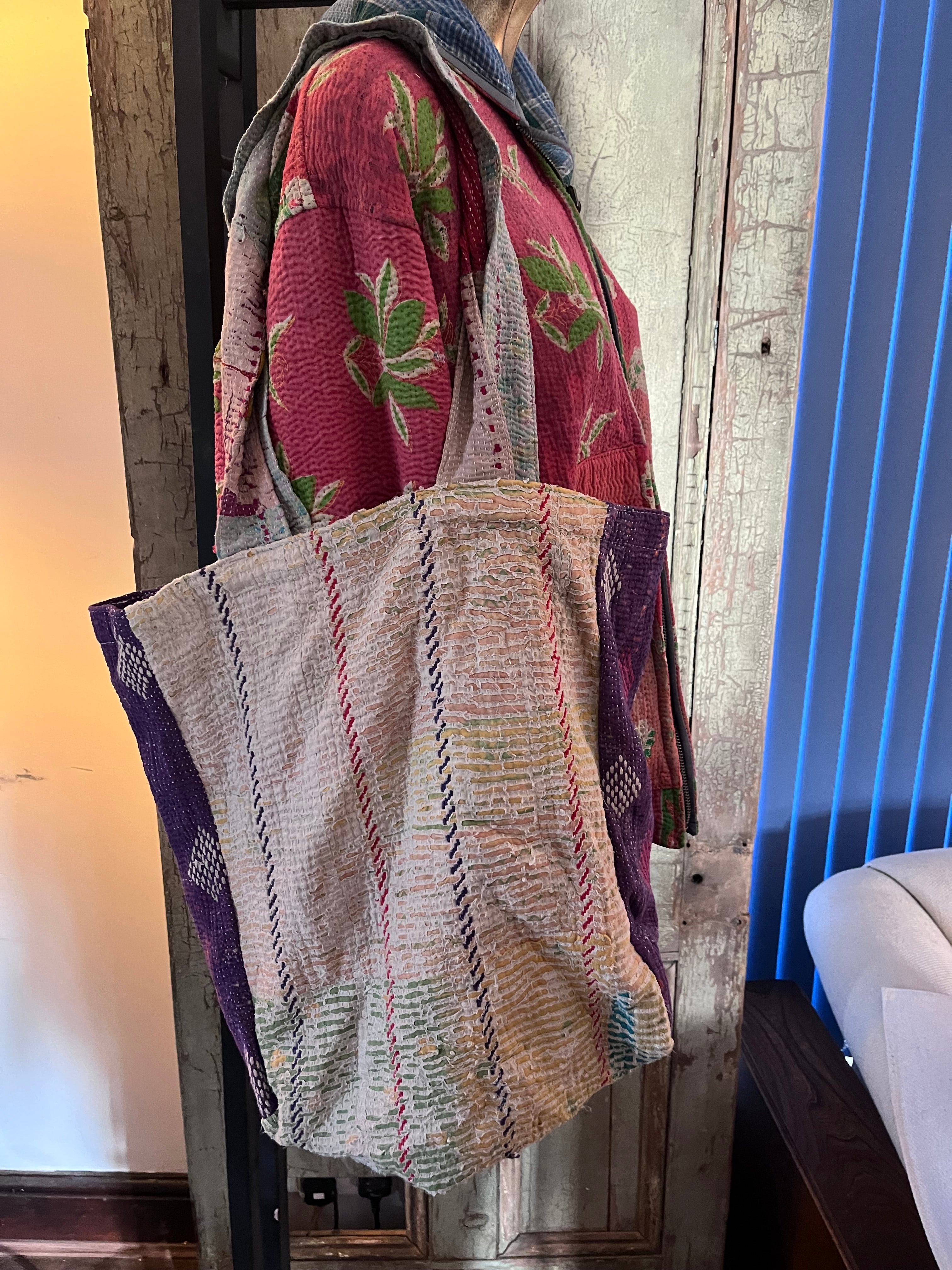Kantha Tote Bag