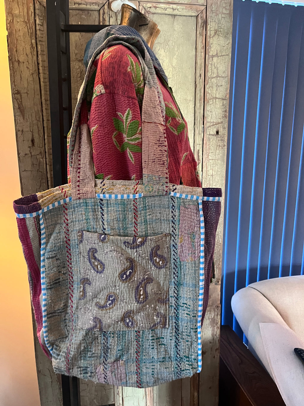 Kantha Tote Bag