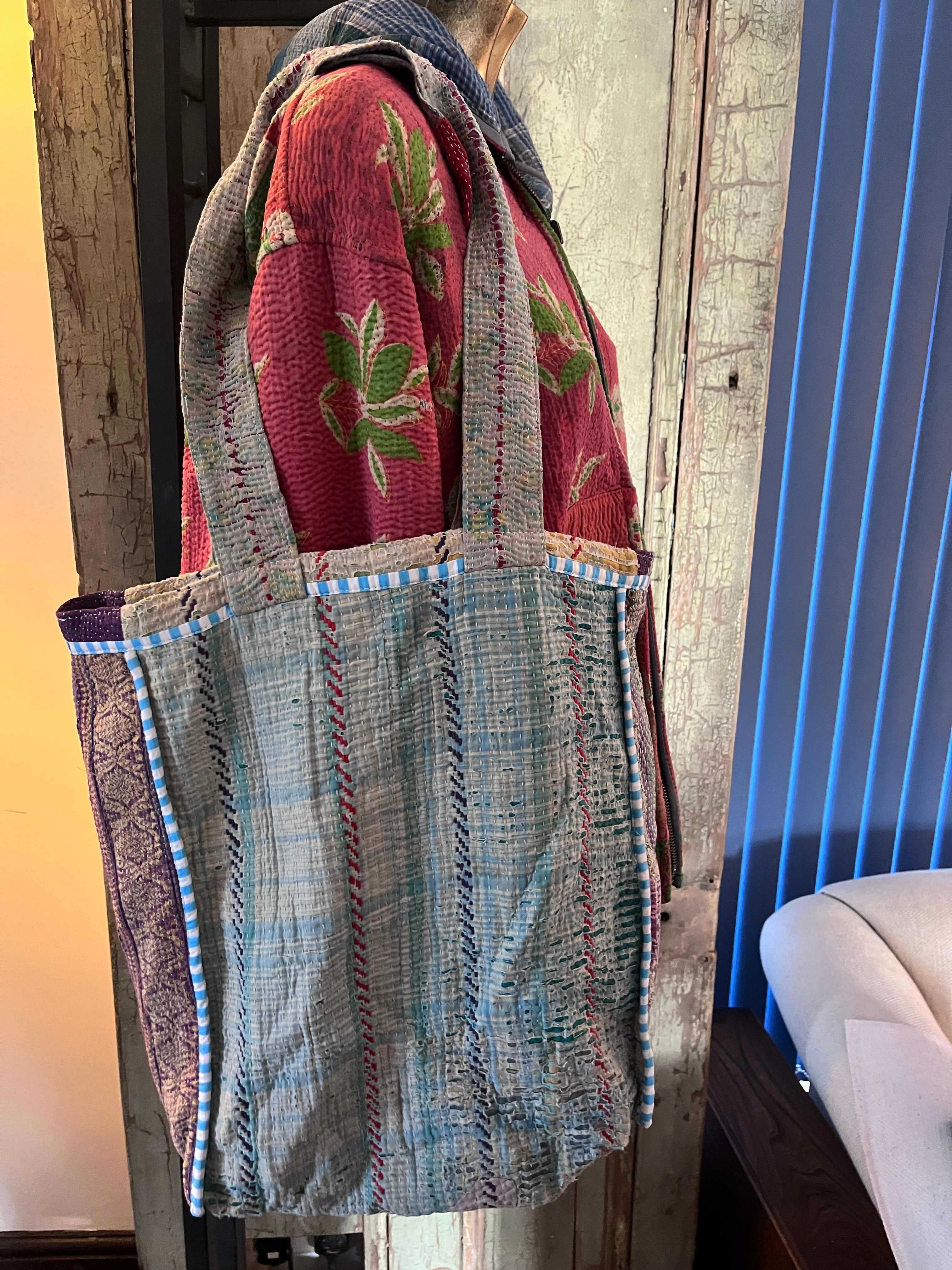 Kantha Tote Bag
