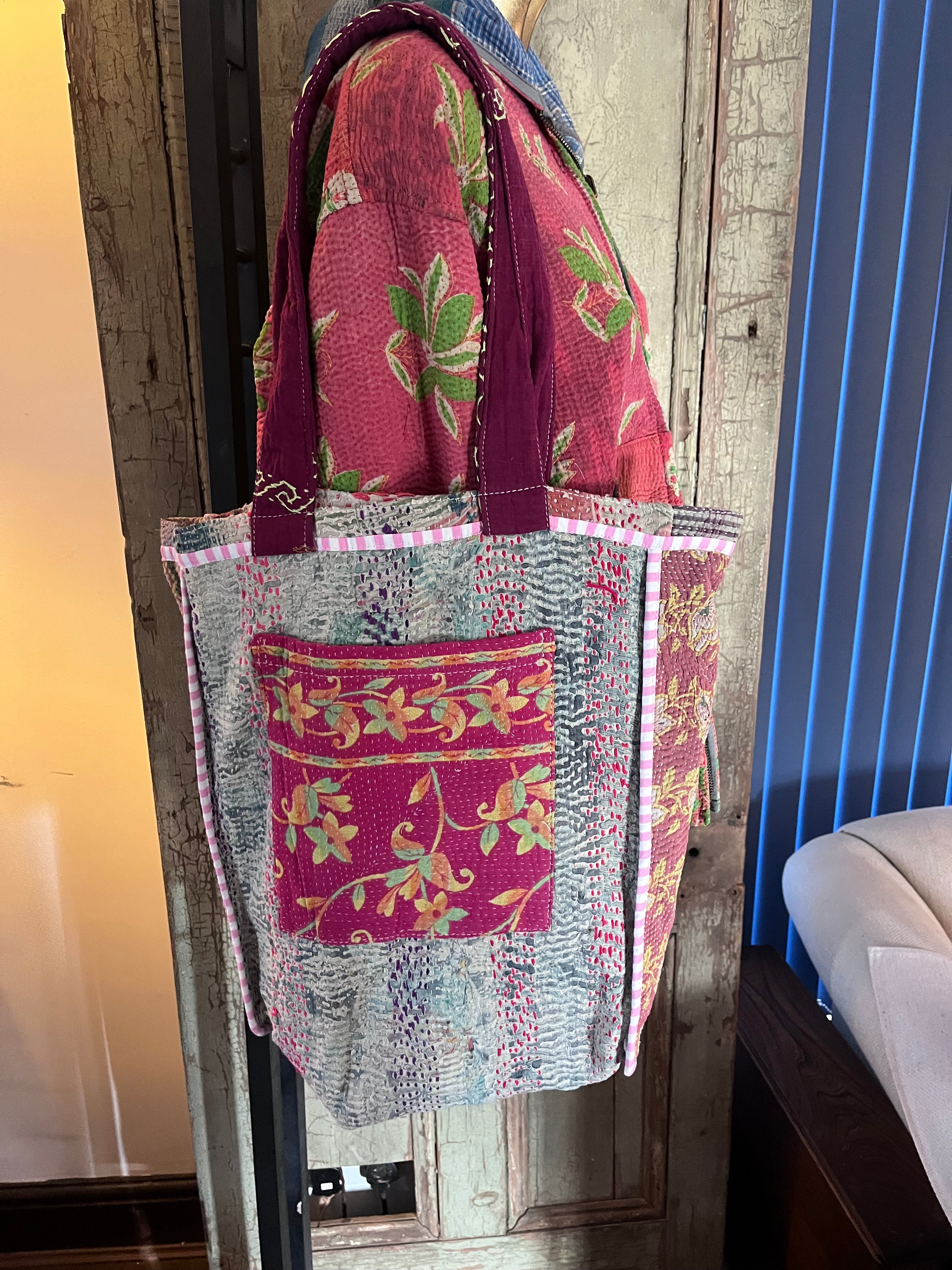 Kantha Tote Bag