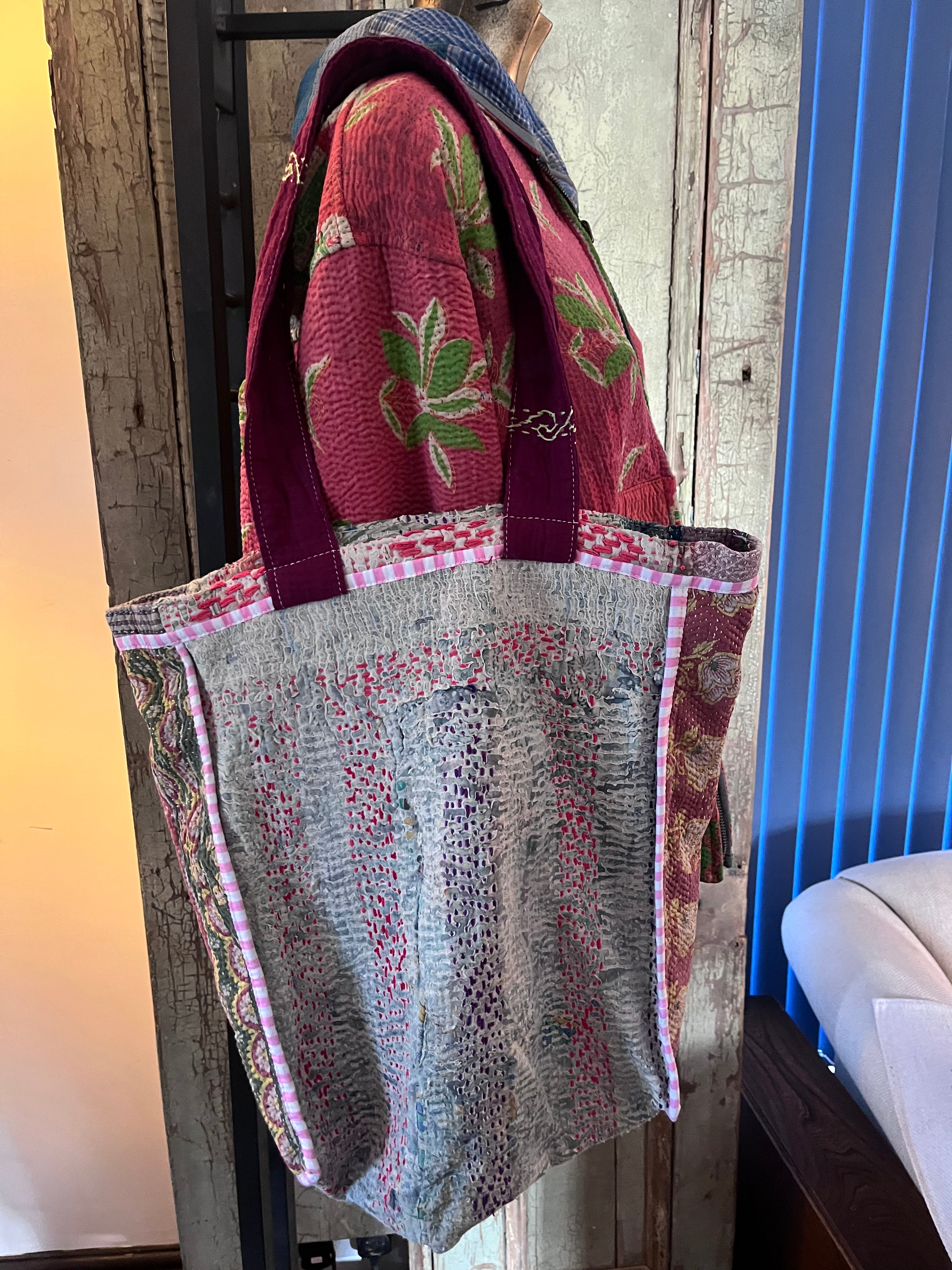 Kantha Tote Bag