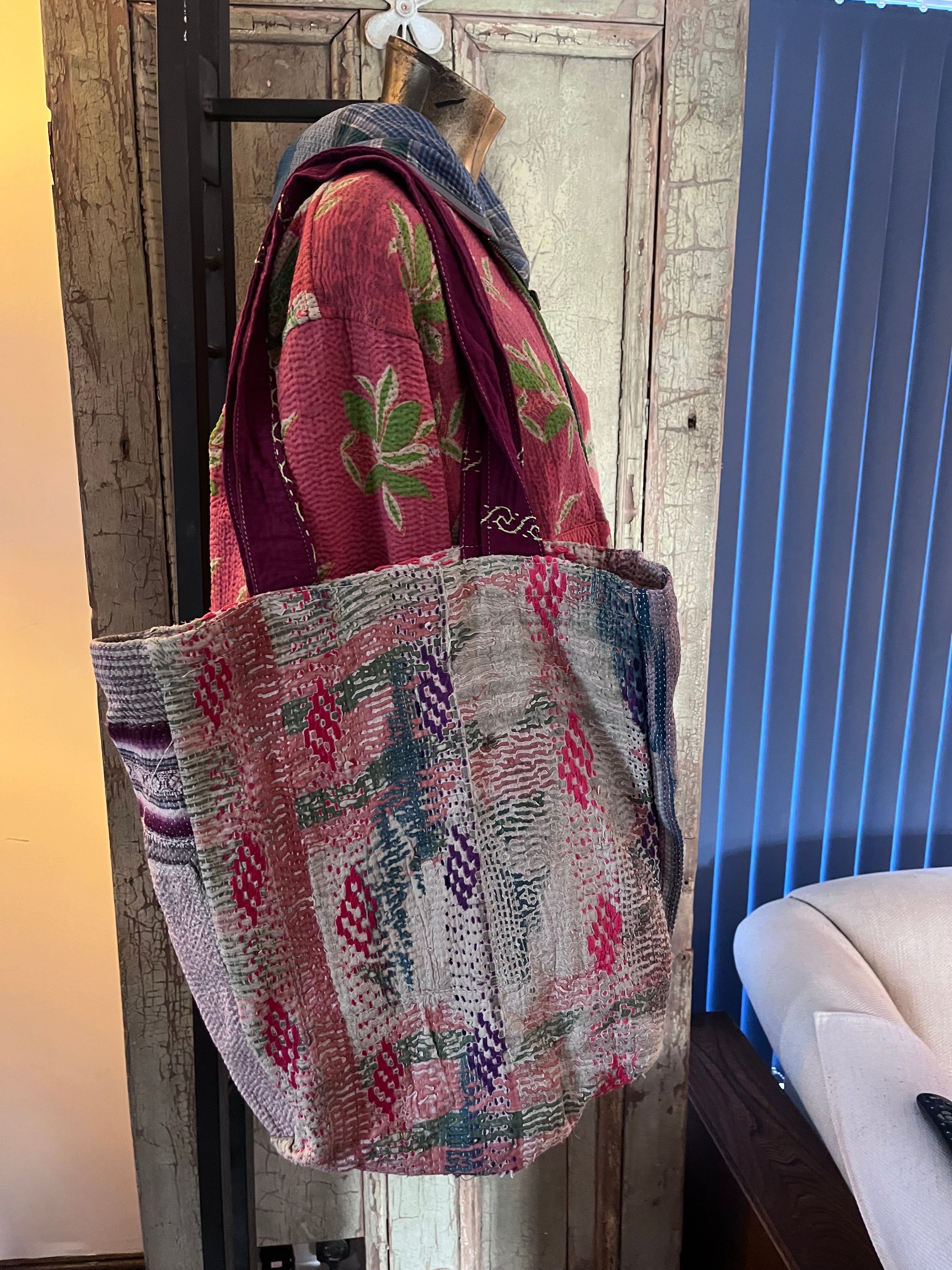Kantha Tote Bag